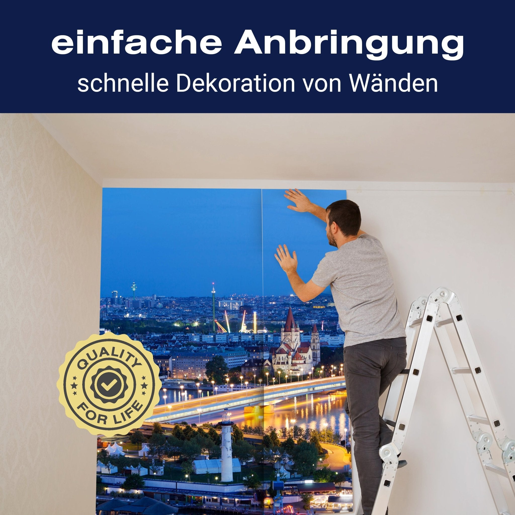 Fototapete Wien Nacht M0276 - Bild 3 Fototapete Wien Nacht M0276 - Bild 3