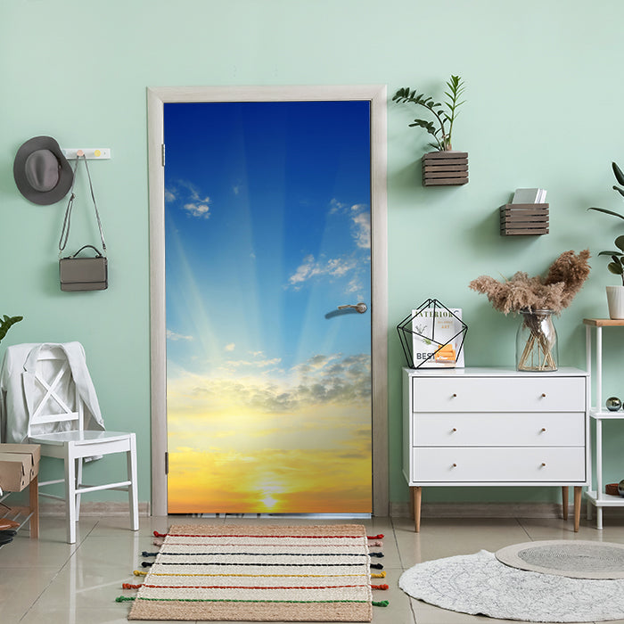 Türtapete Sonnenaufgang Natur M0283 - Bild 1 Türtapete Sonnenaufgang Natur M0283 - Bild 1