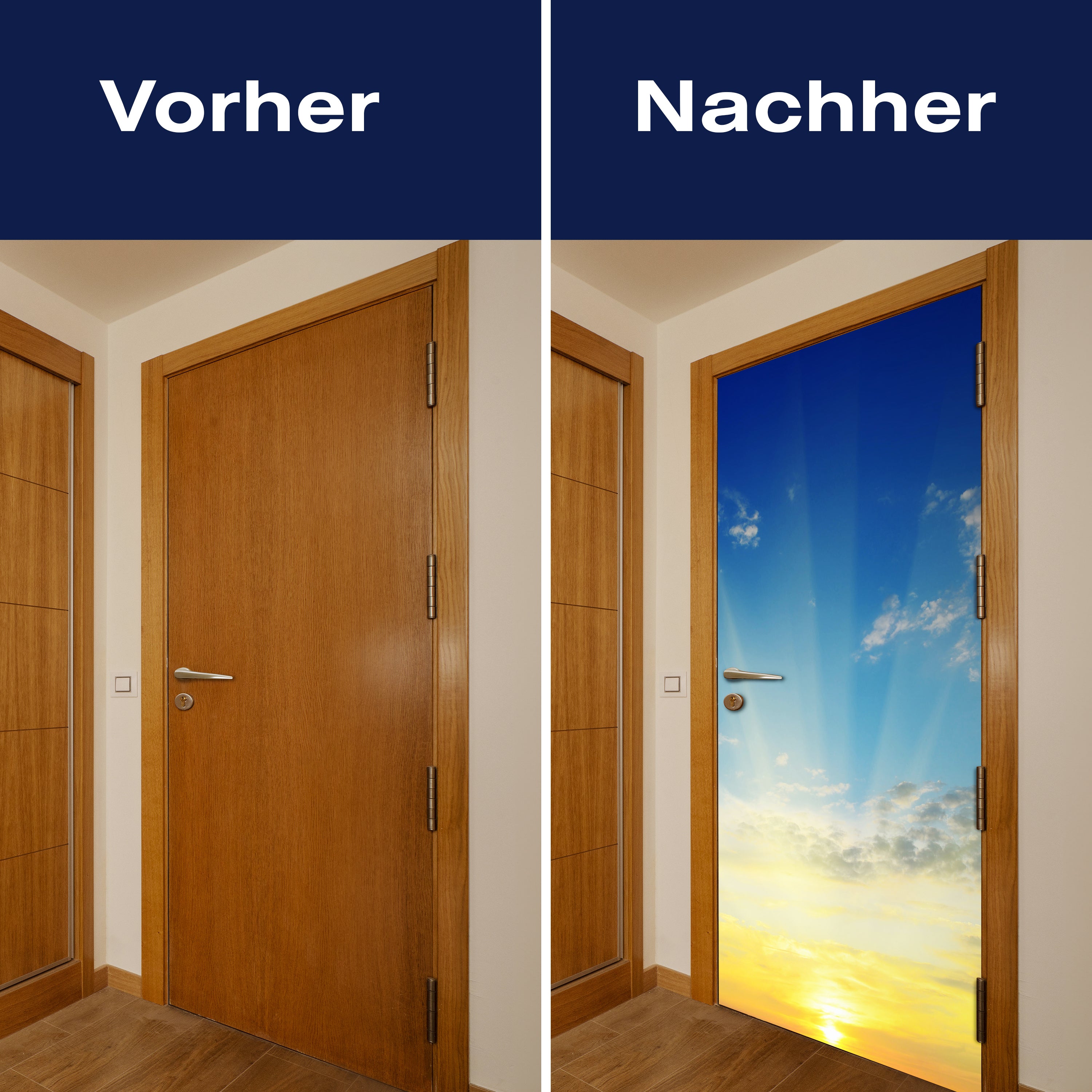 Türtapete Sonnenaufgang Natur M0283 - Bild 10 Türtapete Sonnenaufgang Natur M0283 - Bild 10