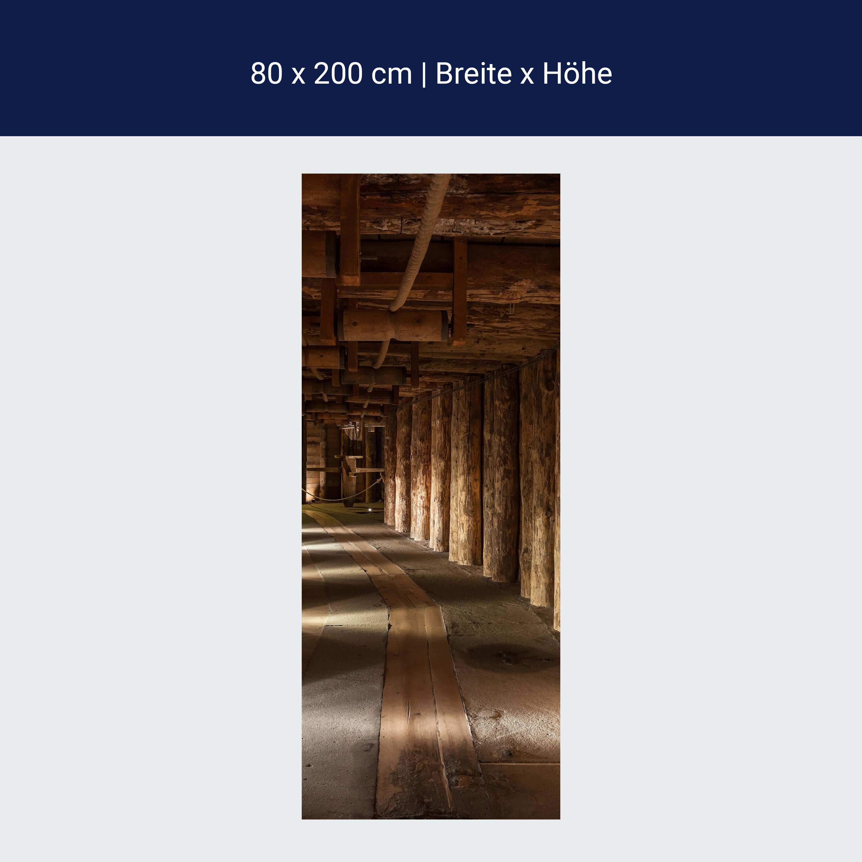 Türtapete Salzbergwerk Polen M0289 Türtapete Salzbergwerk Polen M0289