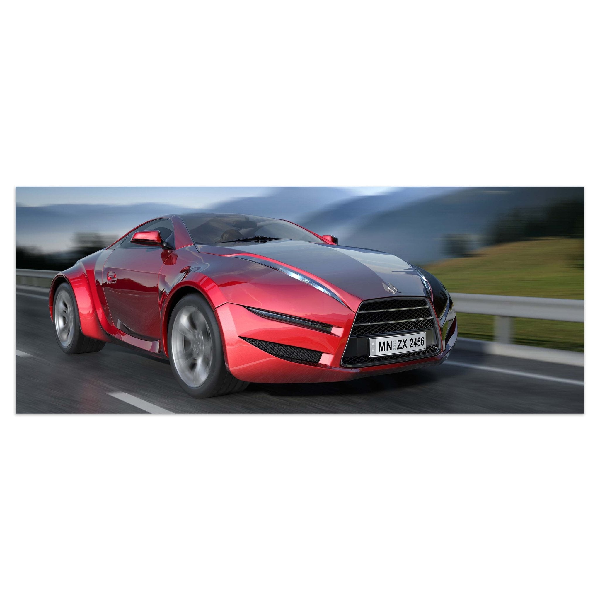 Leinwandbild Fahrender Sportwagen M0332 kaufen - Bild 1 Leinwandbild Fahrender Sportwagen M0332 kaufen - Bild 1