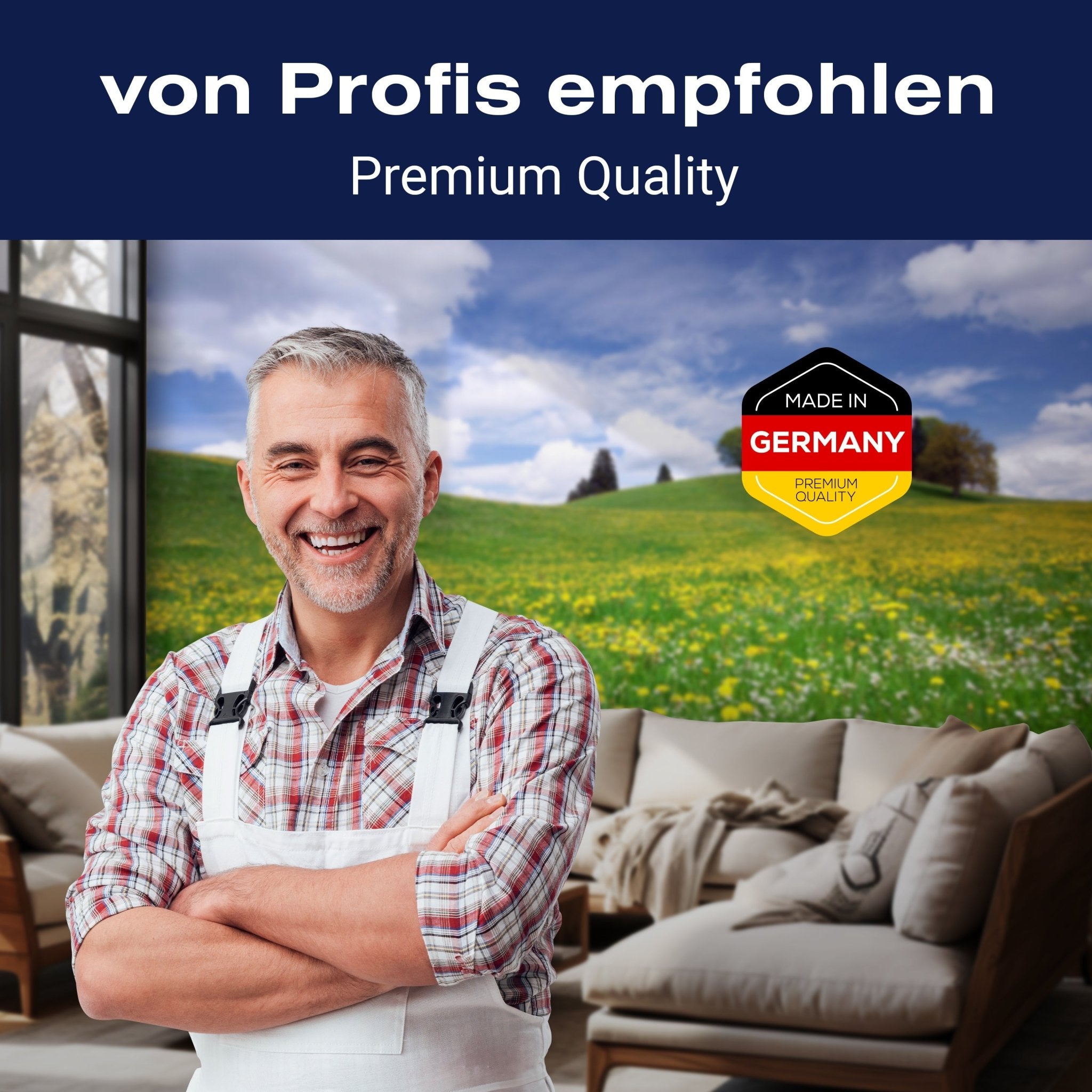 Fototapete Sommerwiese Hügel Blumenwiese M0335 - Bild 5 Fototapete Sommerwiese Hügel Blumenwiese M0335 - Bild 5