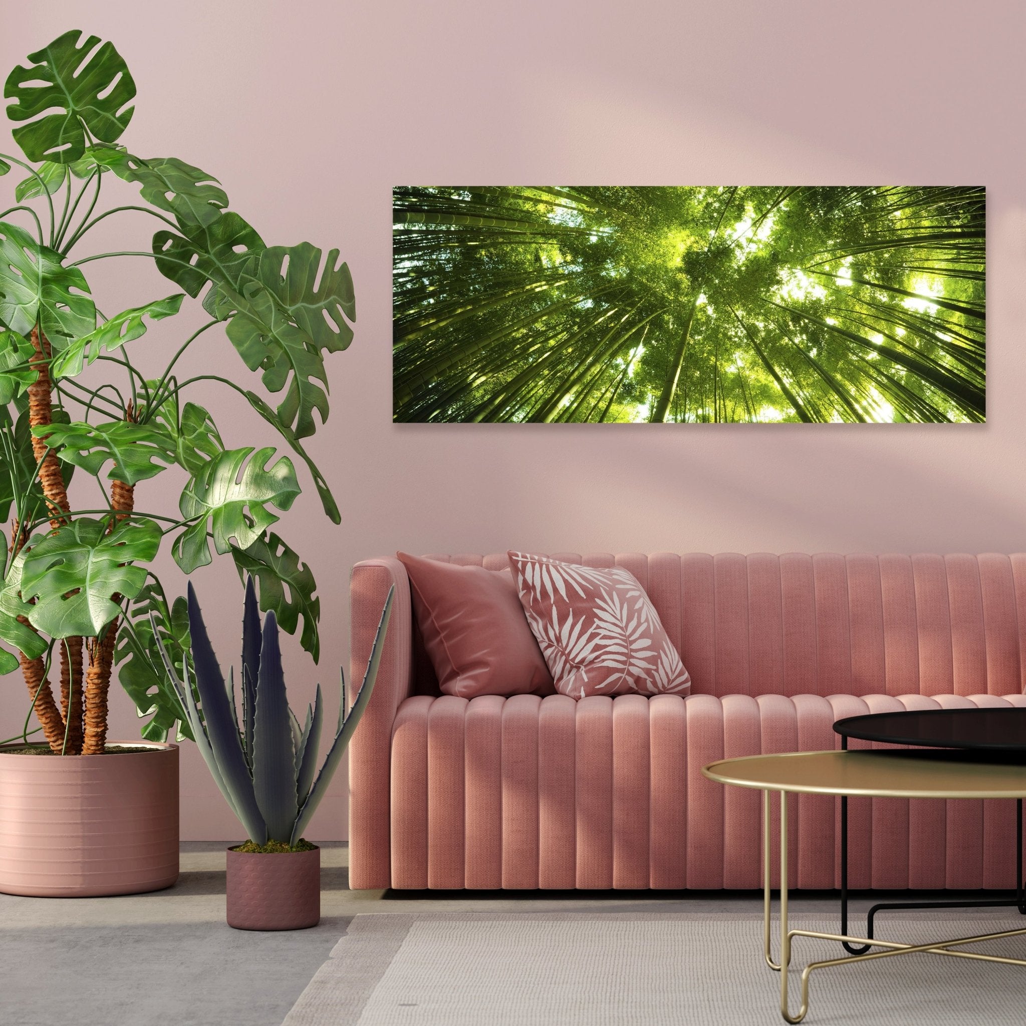 Leinwandbild Bambus Wald M0338 kaufen - Bild 3 Leinwandbild Bambus Wald M0338 kaufen - Bild 3