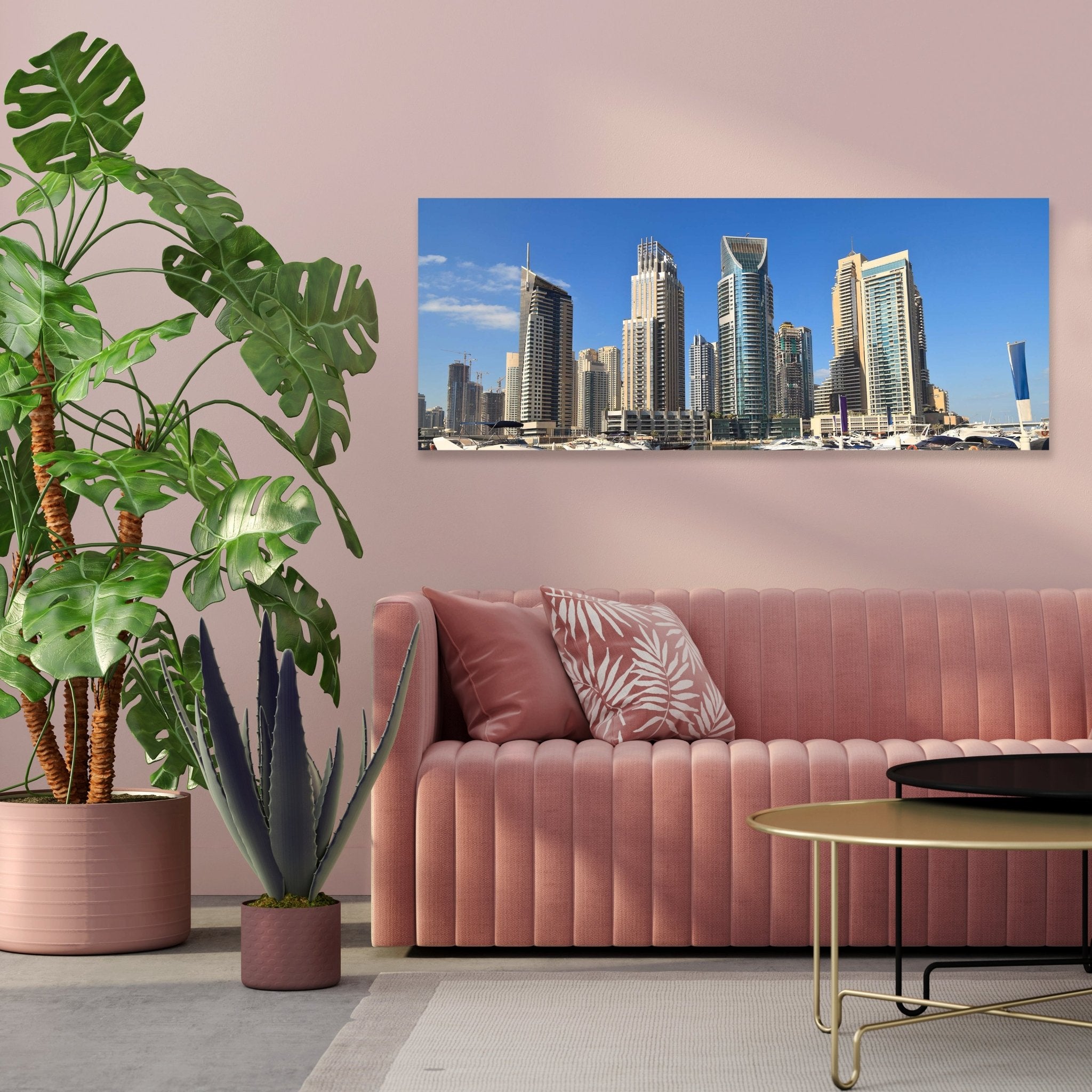 Leinwandbild Dubai Skyline M0342 kaufen - Bild 3 Leinwandbild Dubai Skyline M0342 kaufen - Bild 3
