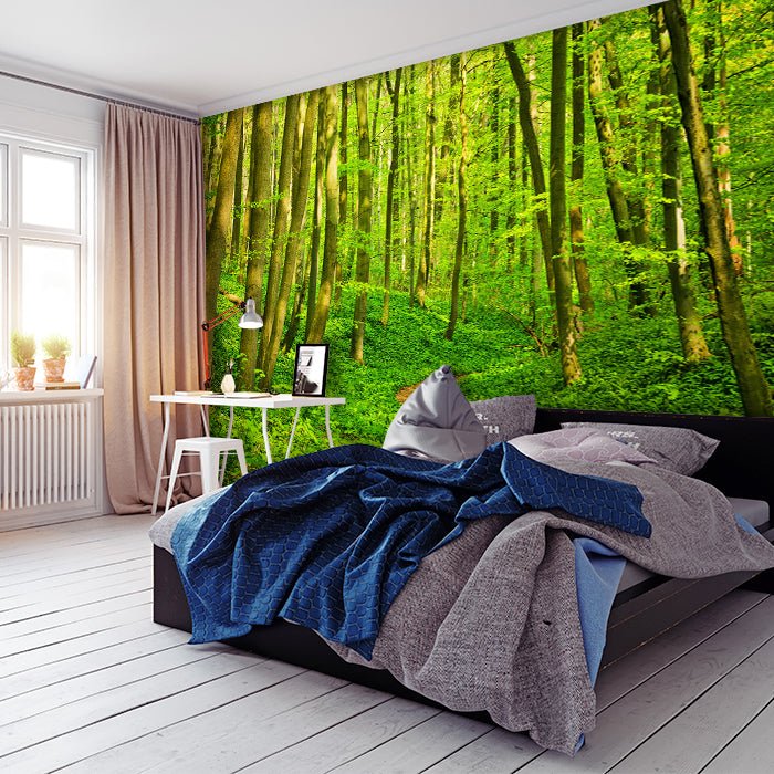 Fototapete Waldweg Natur M0345 - Bild 1 Fototapete Waldweg Natur M0345 - Bild 1