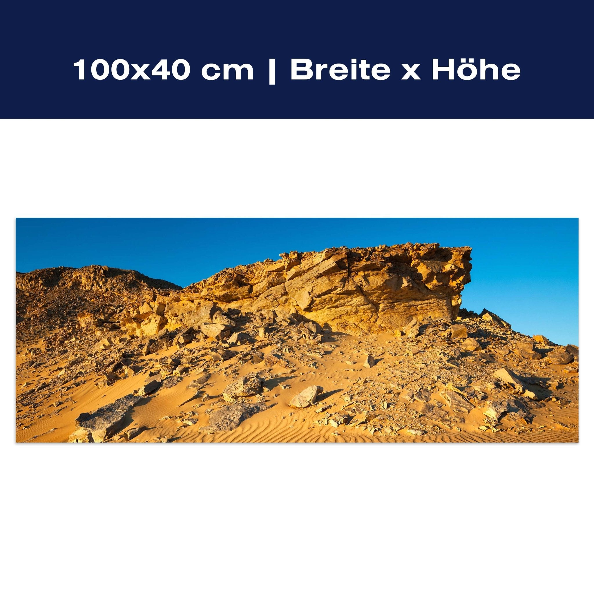 Leinwandbild Goldene Wüste M0350 Leinwandbild Goldene Wüste M0350