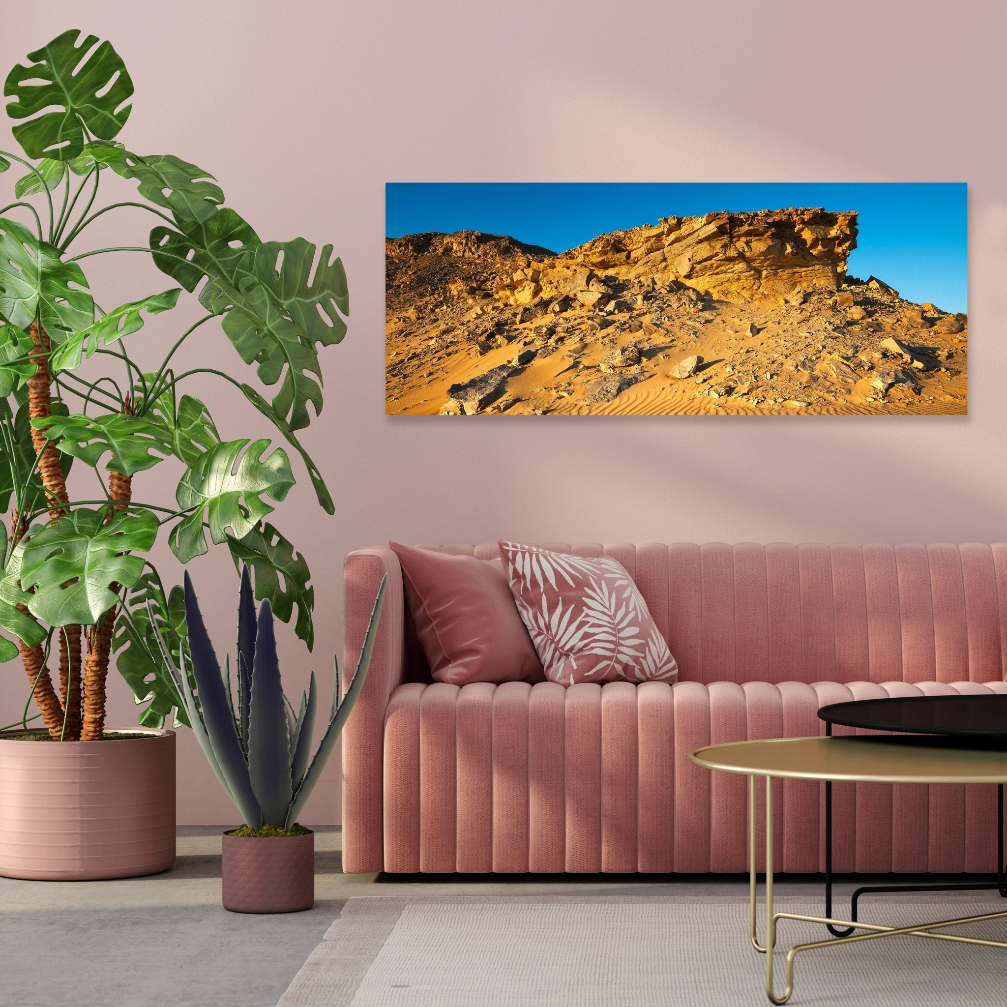 Leinwandbild Goldene Wüste M0350 kaufen - Bild 3 Leinwandbild Goldene Wüste M0350 kaufen - Bild 3