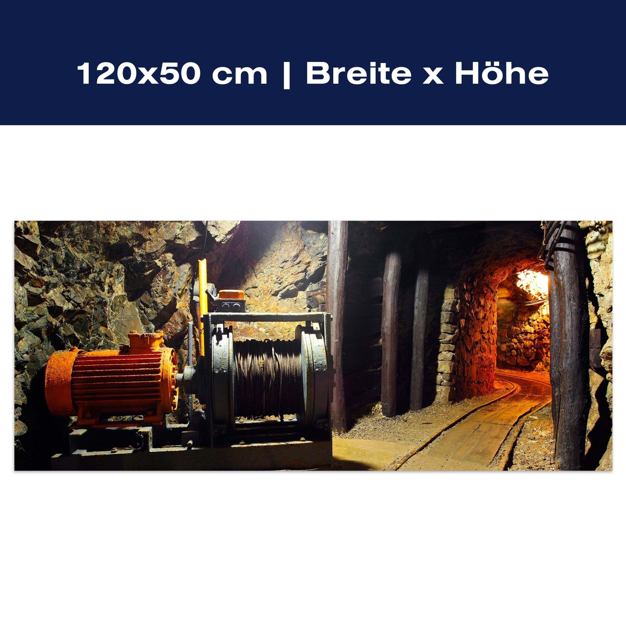 Leinwandbild Stolleneingang M0352 Leinwandbild Stolleneingang M0352