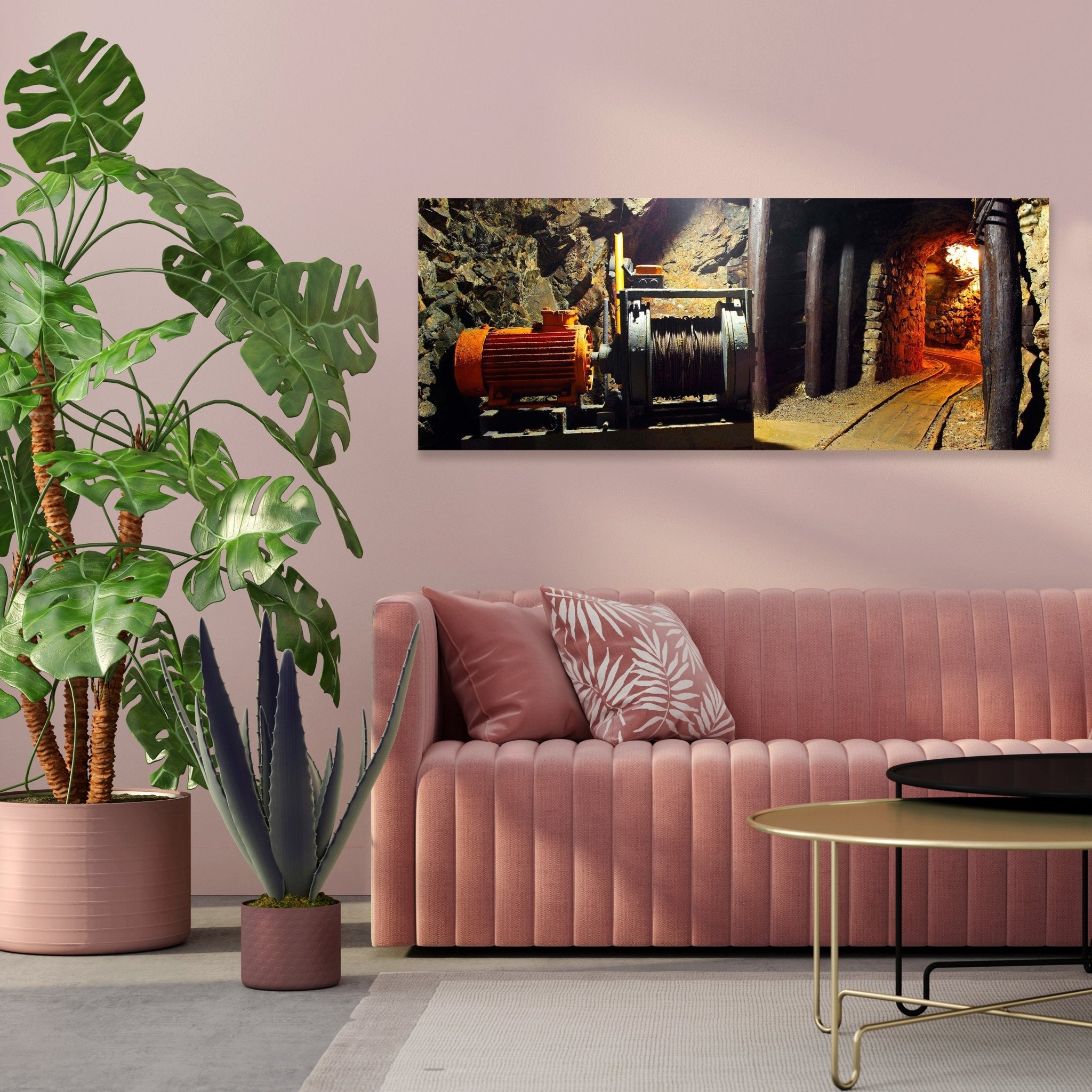 Leinwandbild Stolleneingang M0352 kaufen - Bild 3 Leinwandbild Stolleneingang M0352 kaufen - Bild 3