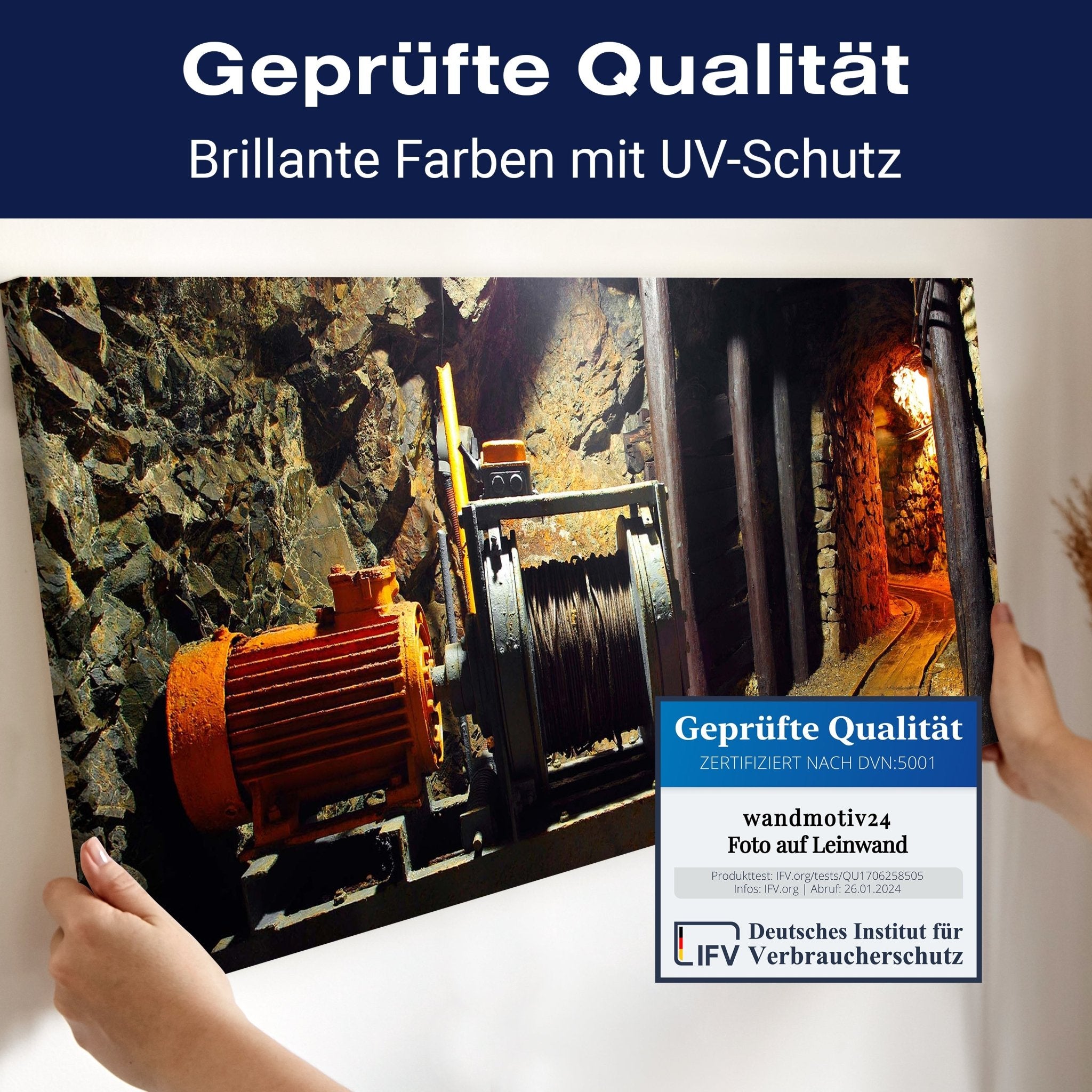 Leinwandbild Stolleneingang M0352 kaufen - Bild 4 Leinwandbild Stolleneingang M0352 kaufen - Bild 4