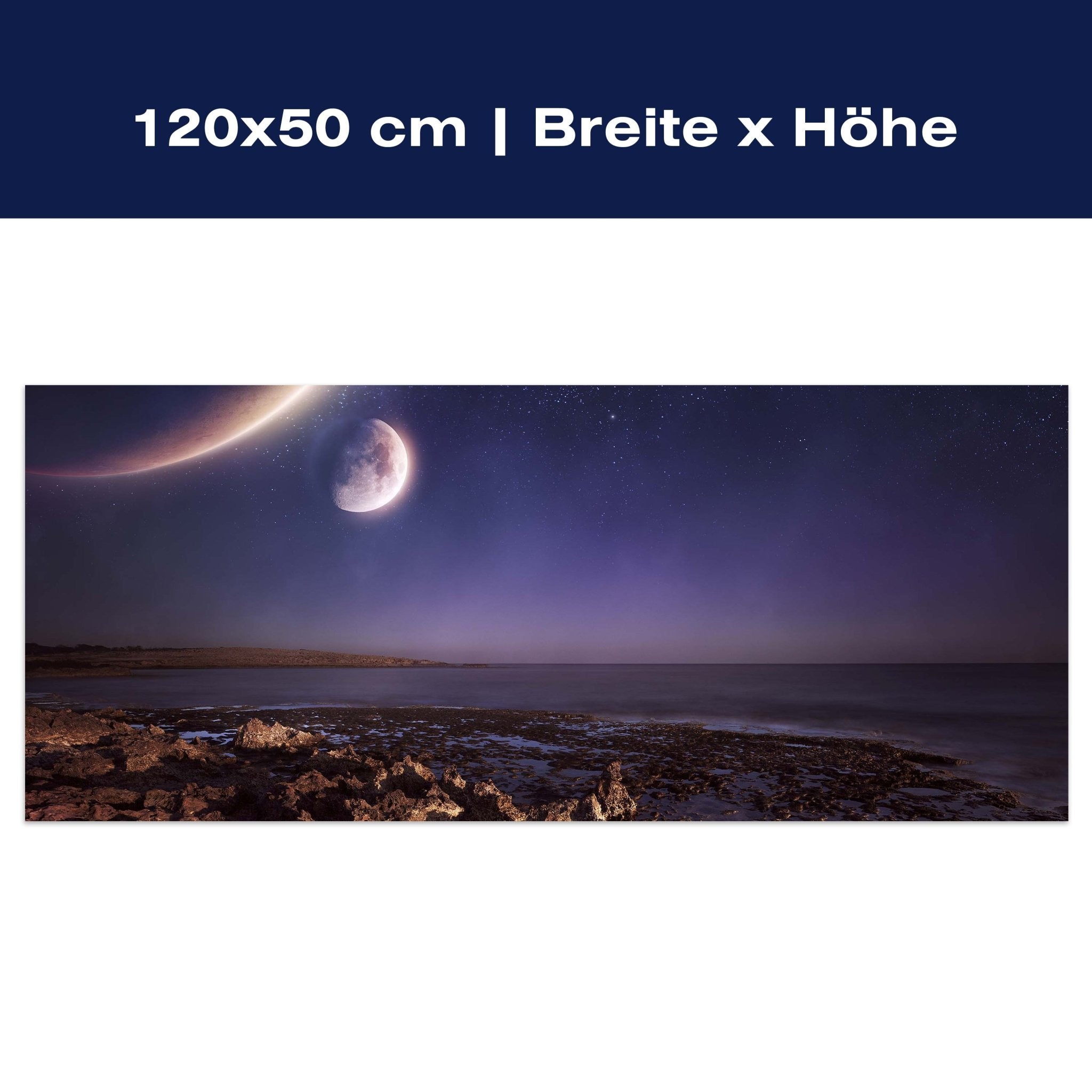 Leinwandbild Fremder Planet M0354 Leinwandbild Fremder Planet M0354