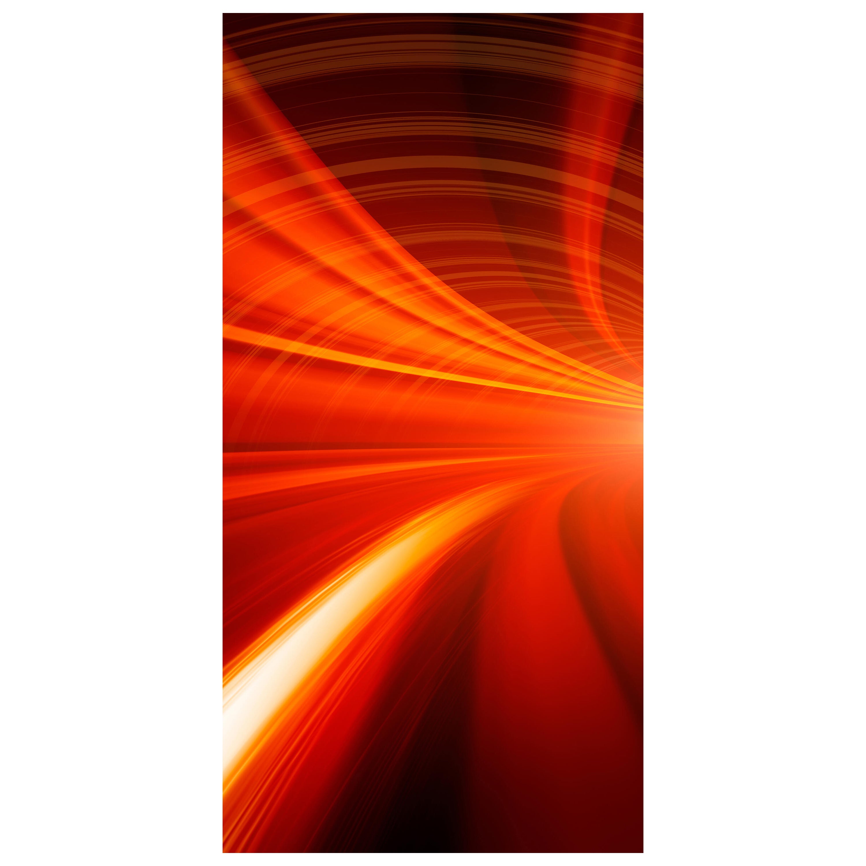 Türtapete Orangener Tunnel M0355 - Bild 2 Türtapete Orangener Tunnel M0355 - Bild 2