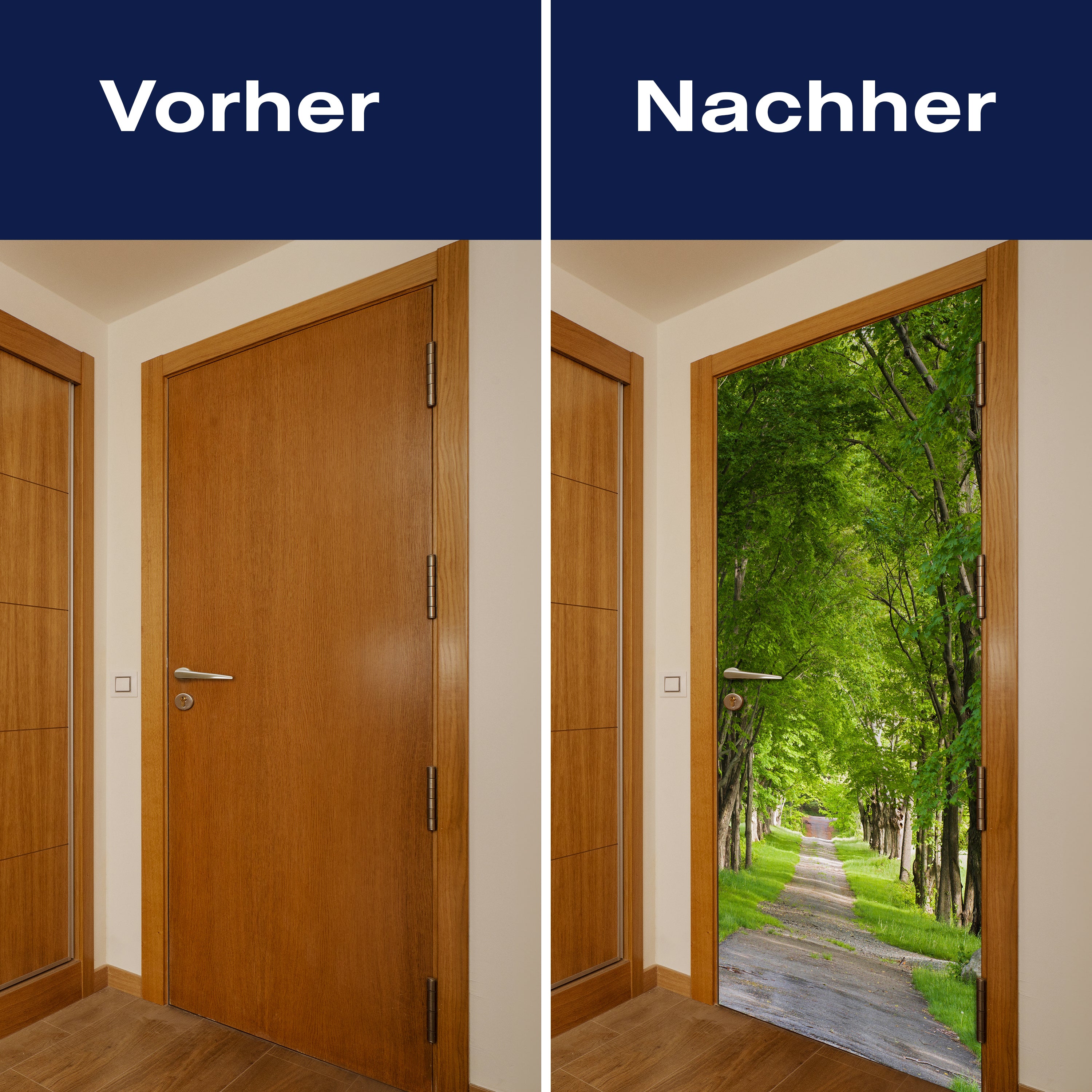 Türtapete Sommerallee M0357 - Bild 10 Türtapete Sommerallee M0357 - Bild 10