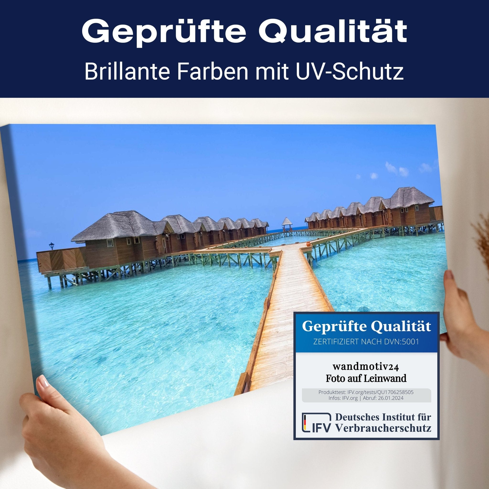 Leinwandbild Malediven Ferienhäuser M0362 kaufen - Bild 4 Leinwandbild Malediven Ferienhäuser M0362 kaufen - Bild 4