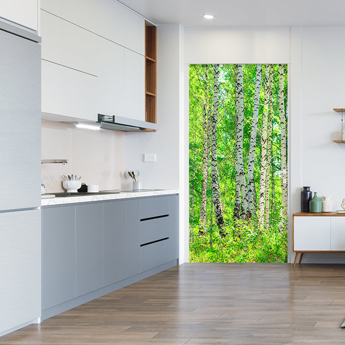 Türtapete Birkenwald M0363 - Bild 1 Türtapete Birkenwald M0363 - Bild 1