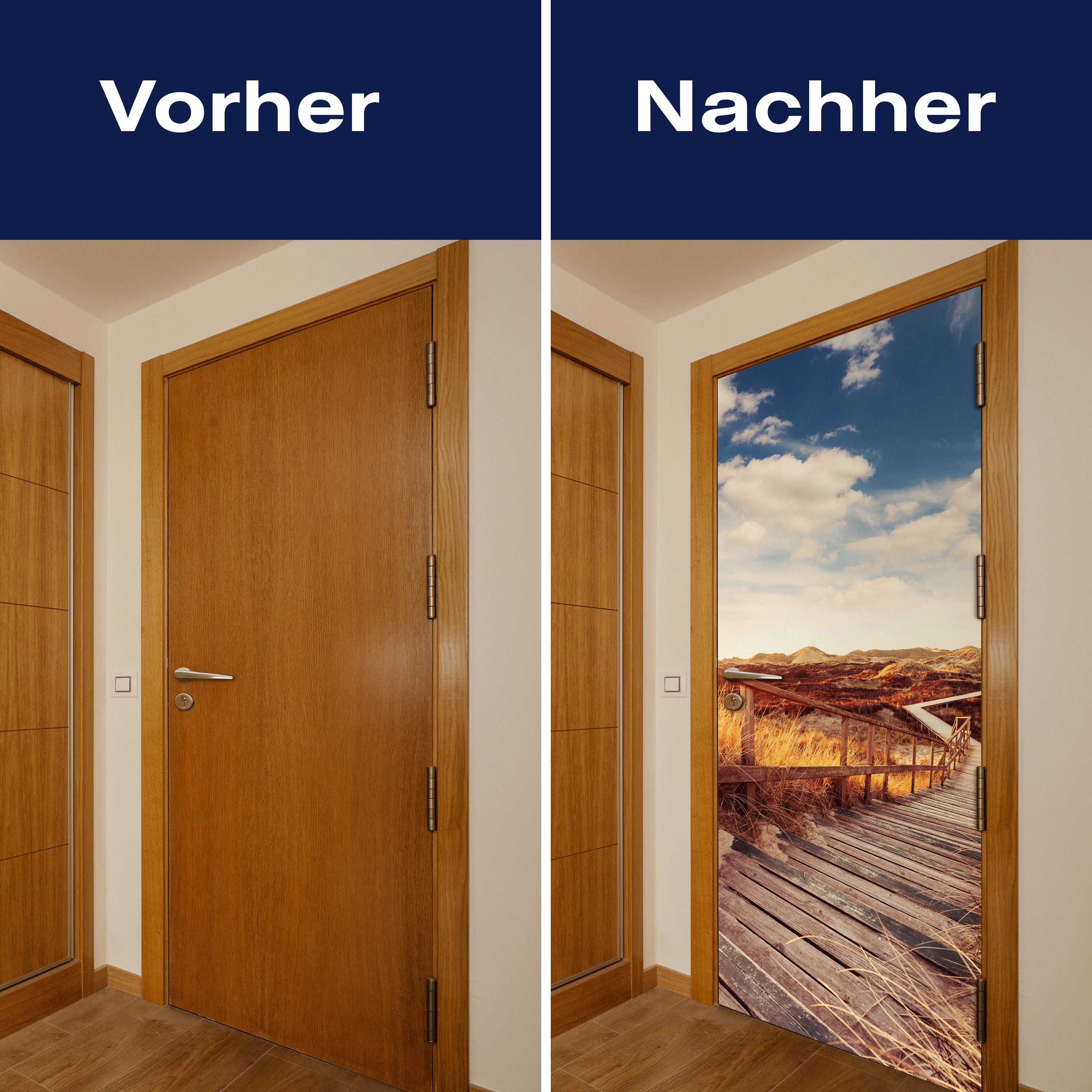 Türtapete Treppe in Dünen M0373 - Bild 10 Türtapete Treppe in Dünen M0373 - Bild 10