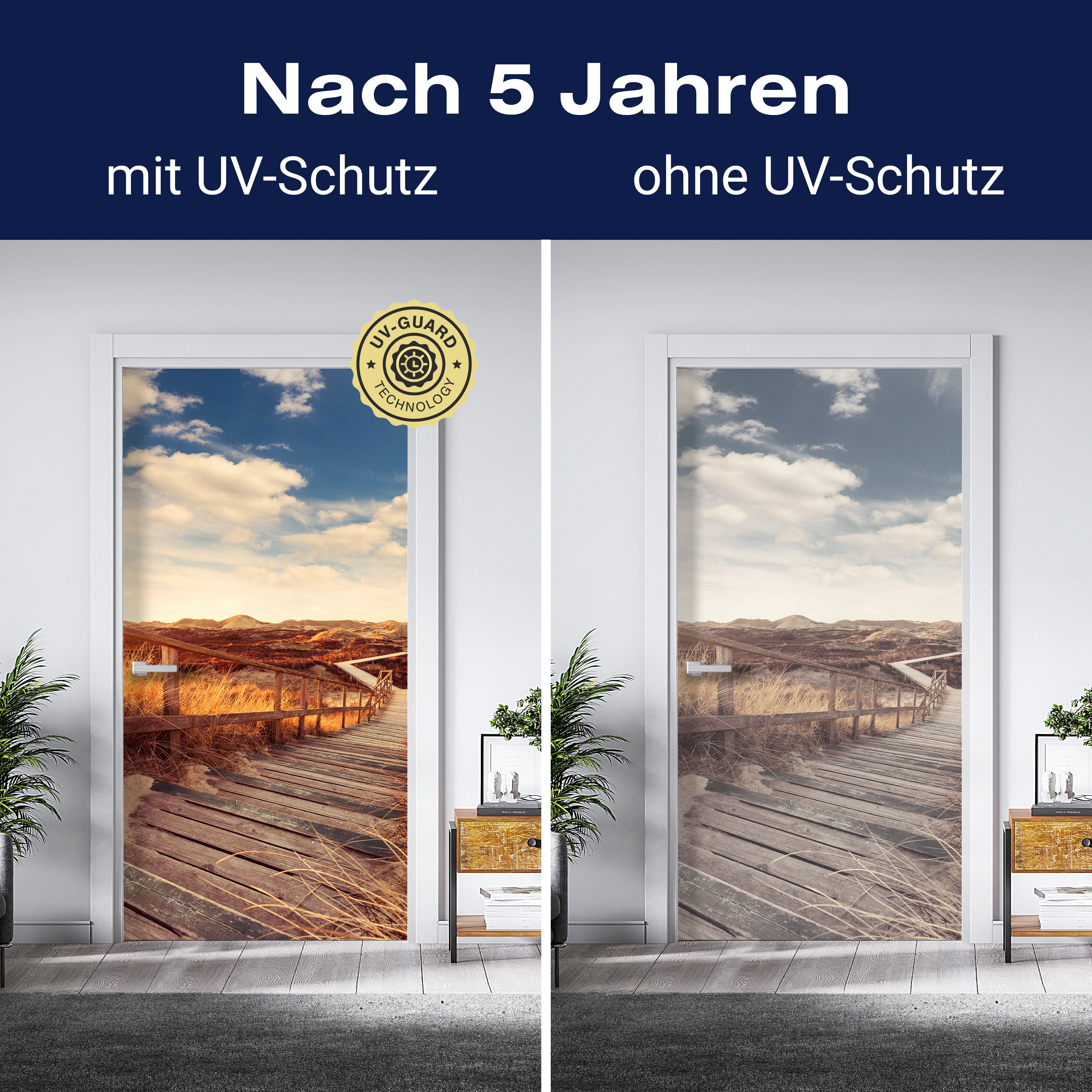 Türtapete Treppe in Dünen M0373 - Bild 4 Türtapete Treppe in Dünen M0373 - Bild 4