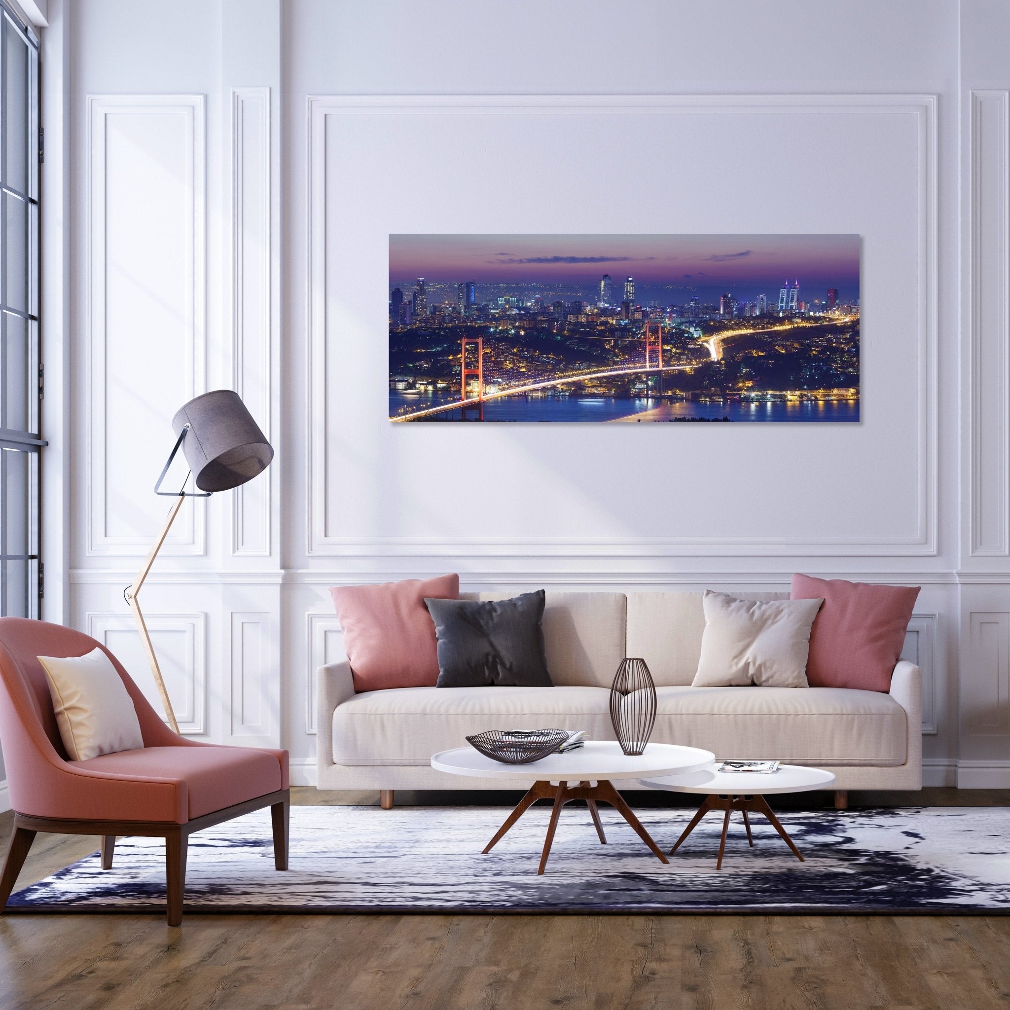 Leinwandbild Istanbul bei Nacht M0374 kaufen - Bild 2 Leinwandbild Istanbul bei Nacht M0374 kaufen - Bild 2