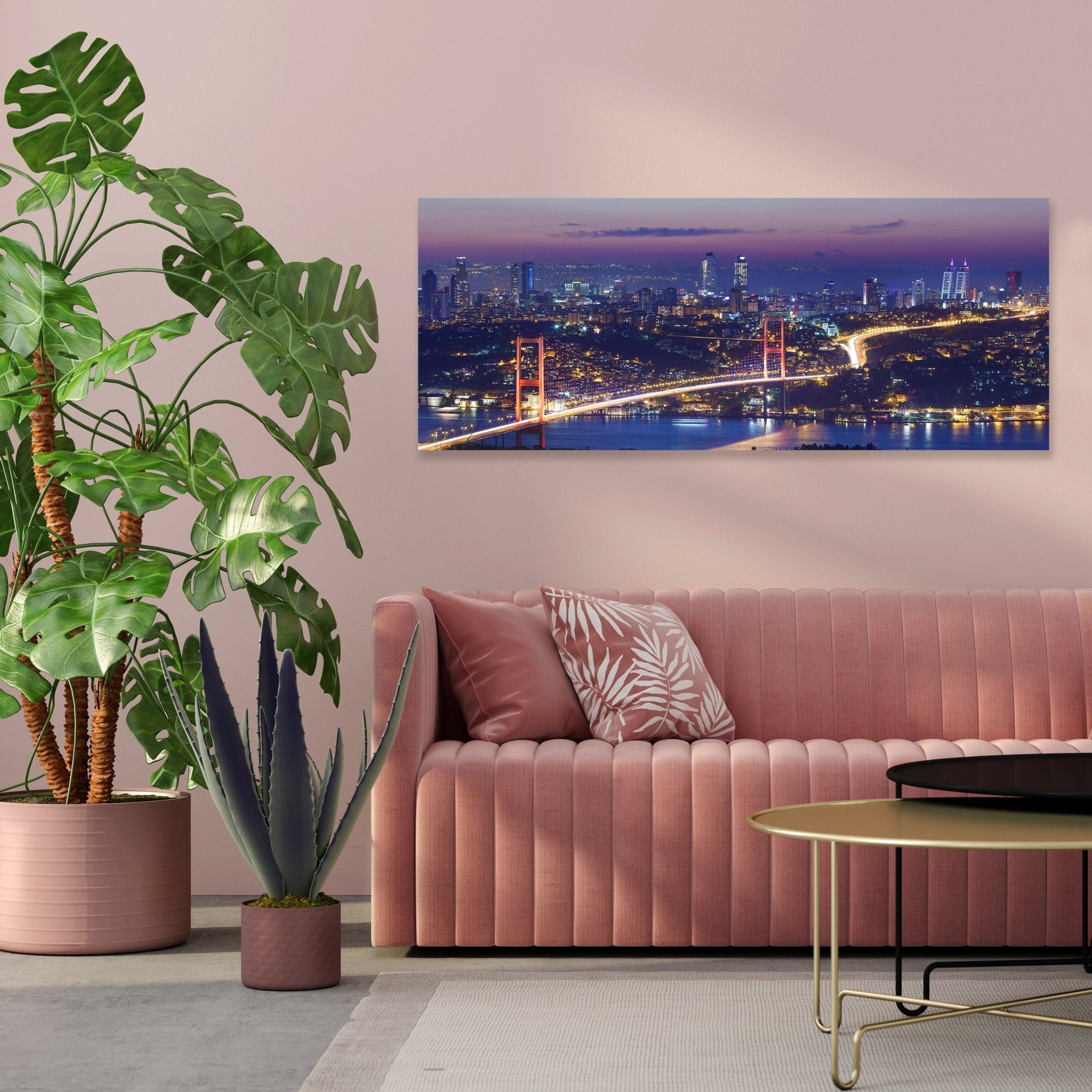 Leinwandbild Istanbul bei Nacht M0374 kaufen - Bild 3 Leinwandbild Istanbul bei Nacht M0374 kaufen - Bild 3