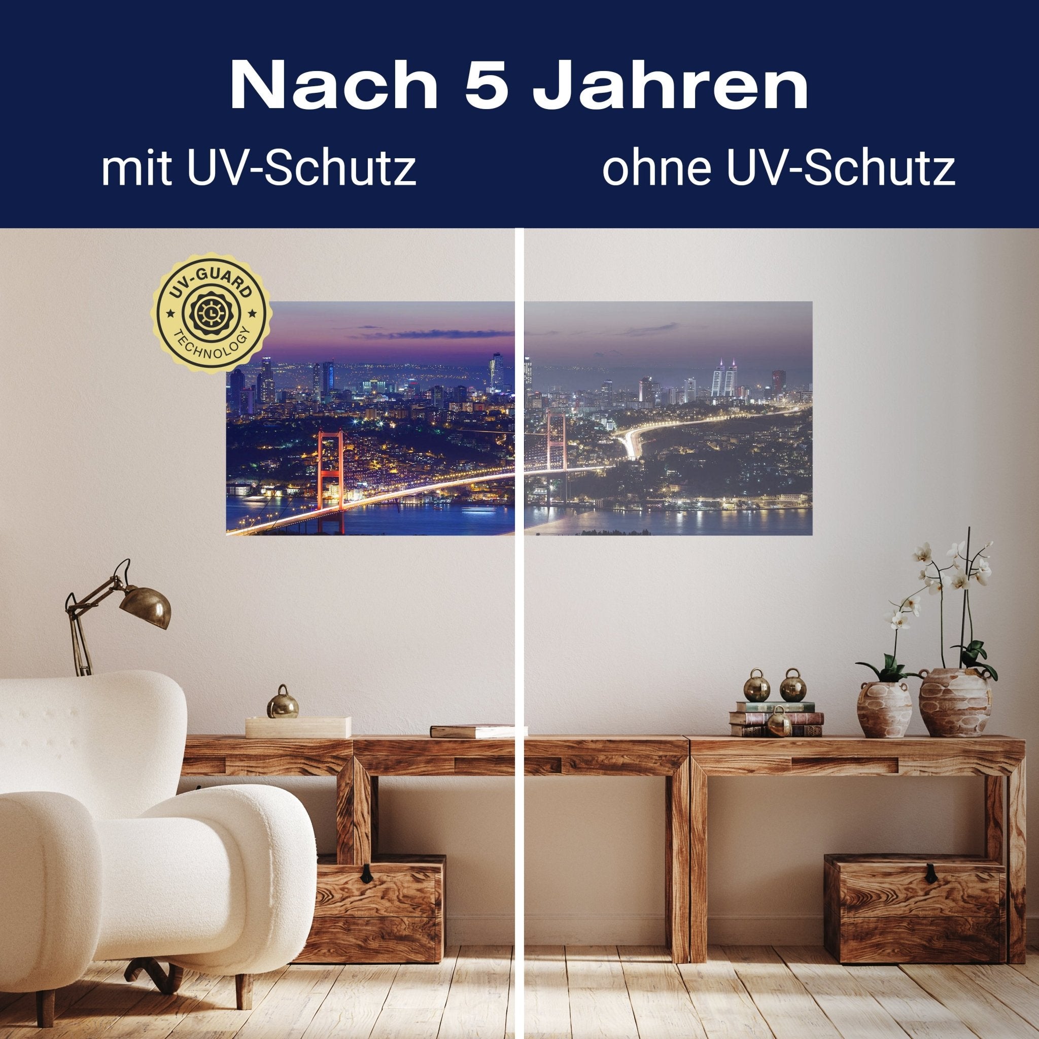 Leinwandbild Istanbul bei Nacht M0374 kaufen - Bild 9 Leinwandbild Istanbul bei Nacht M0374 kaufen - Bild 9