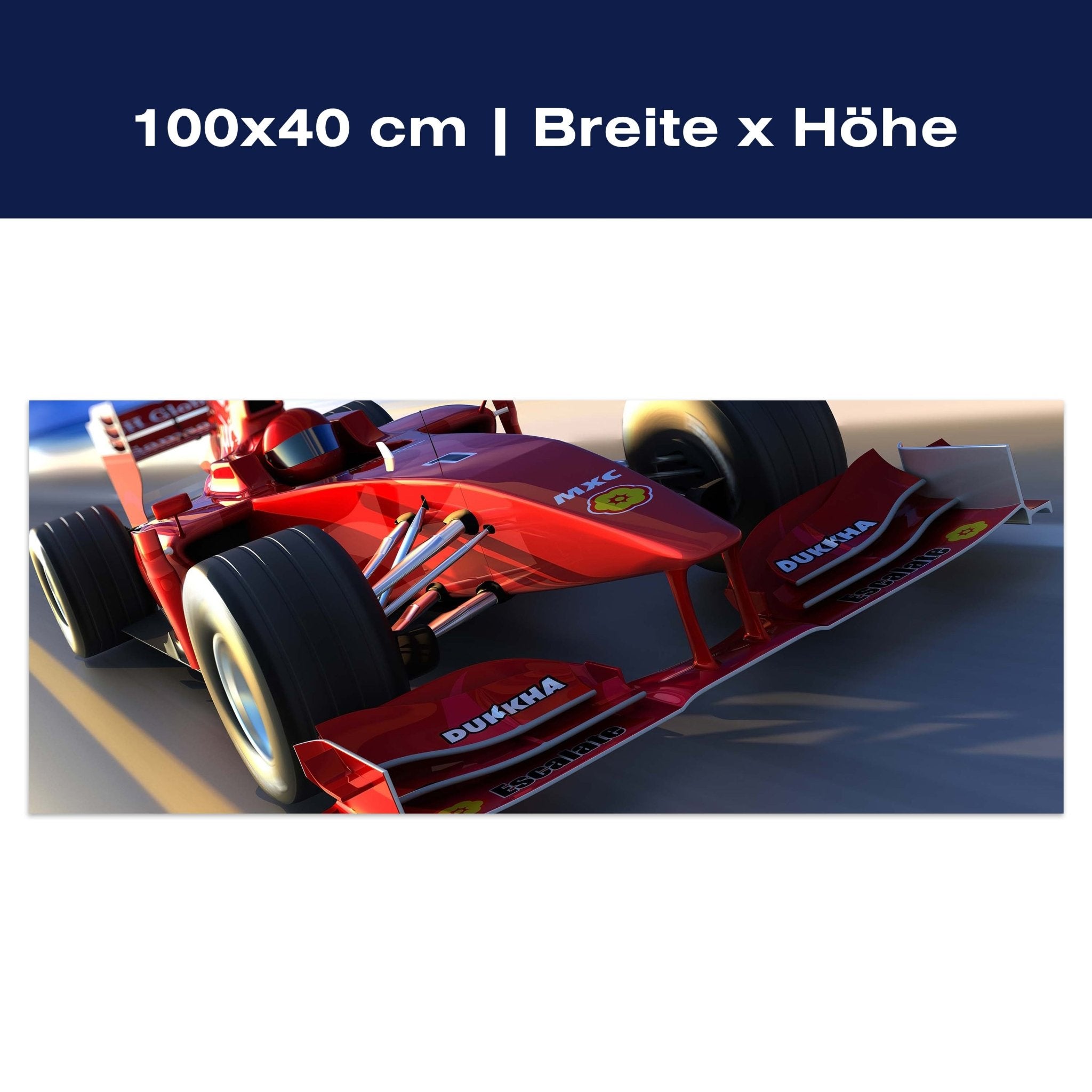 Leinwandbild Ferrari in Action M0376 Leinwandbild Ferrari in Action M0376