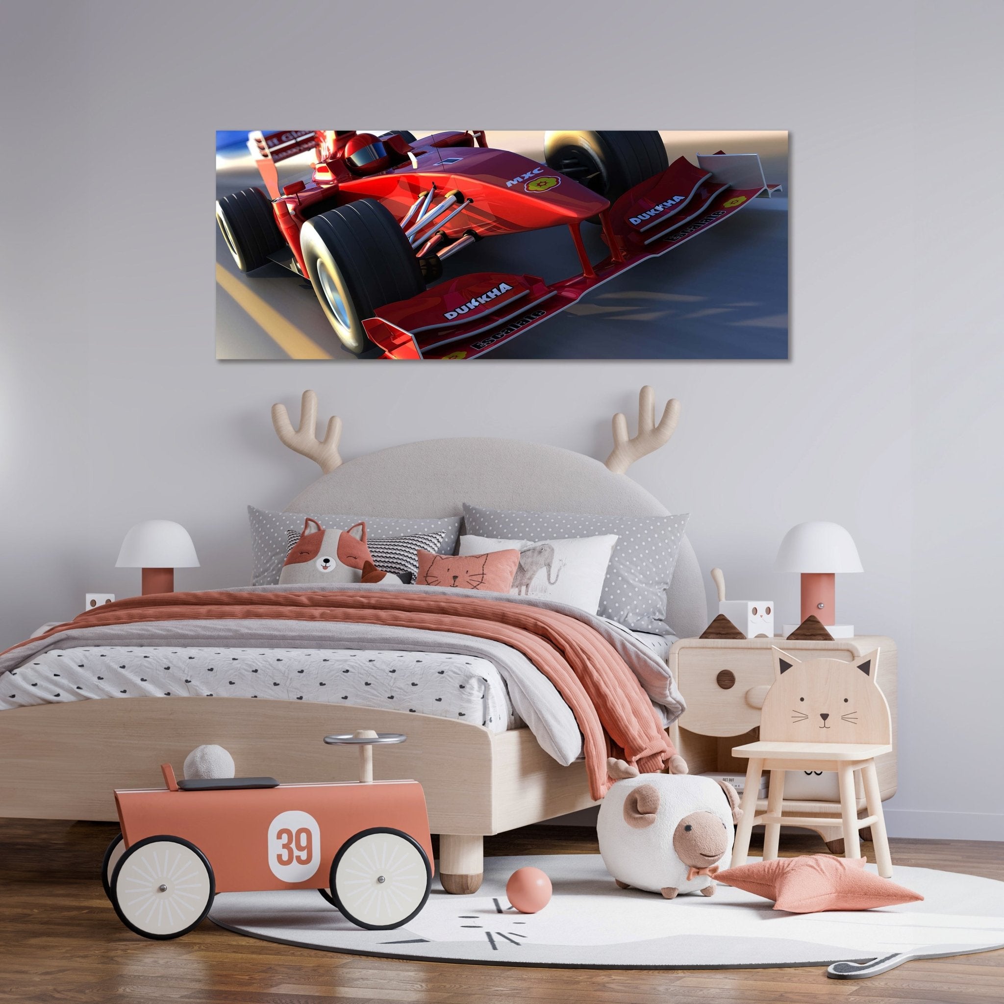 Leinwandbild Ferrari in Action M0376 kaufen - Bild 2 Leinwandbild Ferrari in Action M0376 kaufen - Bild 2