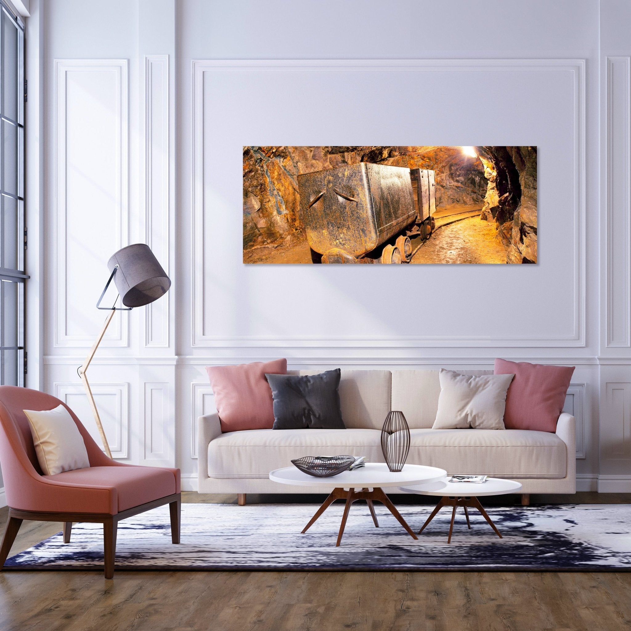 Leinwandbild Grubenbahn M0387 kaufen - Bild 2 Leinwandbild Grubenbahn M0387 kaufen - Bild 2