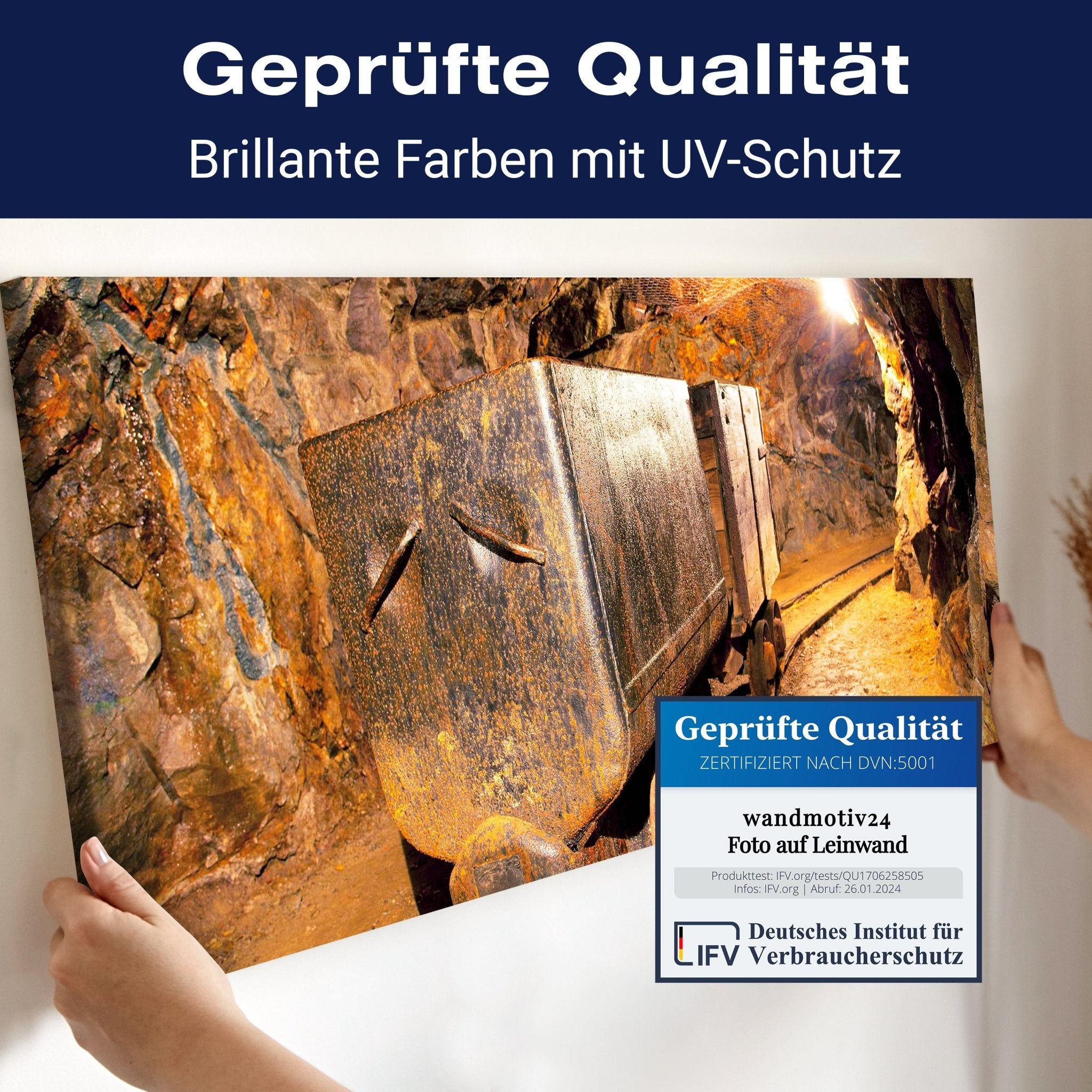 Leinwandbild Grubenbahn M0387 kaufen - Bild 4 Leinwandbild Grubenbahn M0387 kaufen - Bild 4