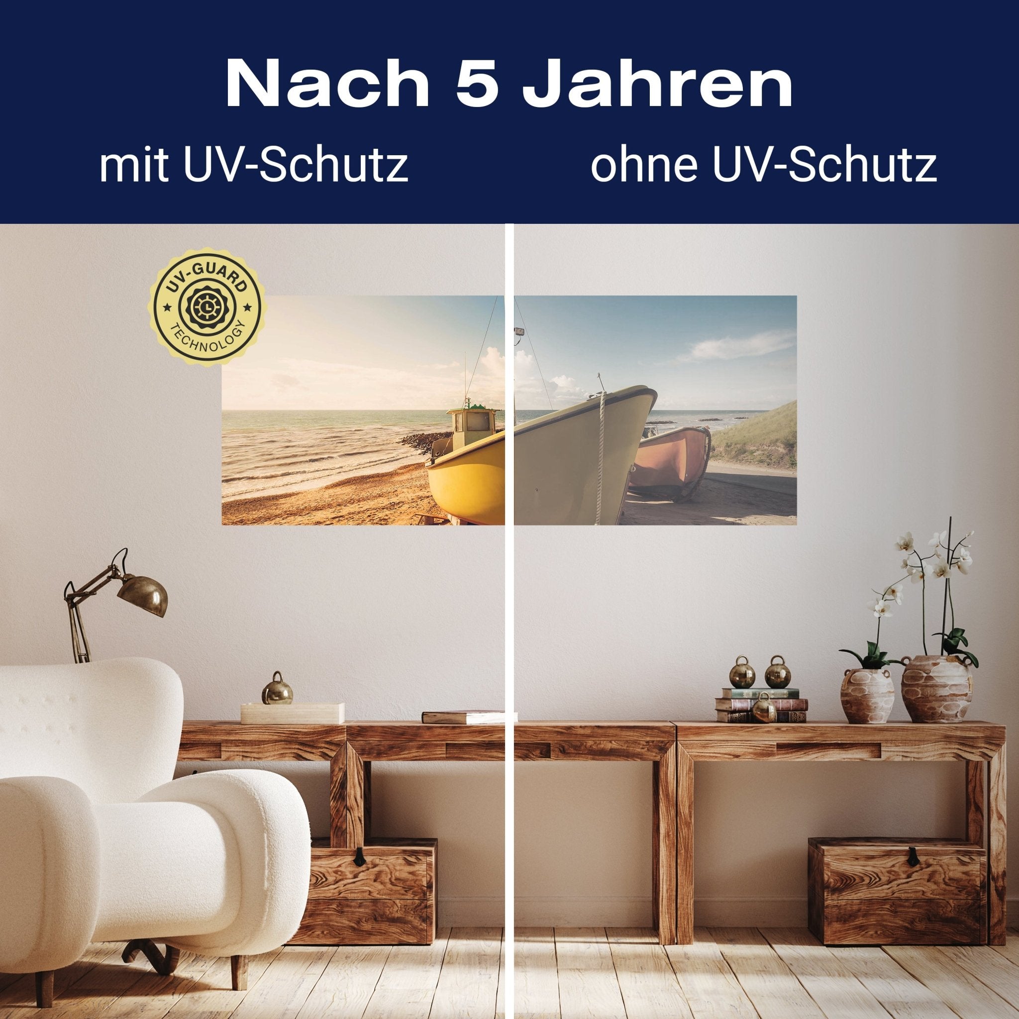 Leinwandbild Boote Am Strand M0388 kaufen - Bild 9 Leinwandbild Boote Am Strand M0388 kaufen - Bild 9