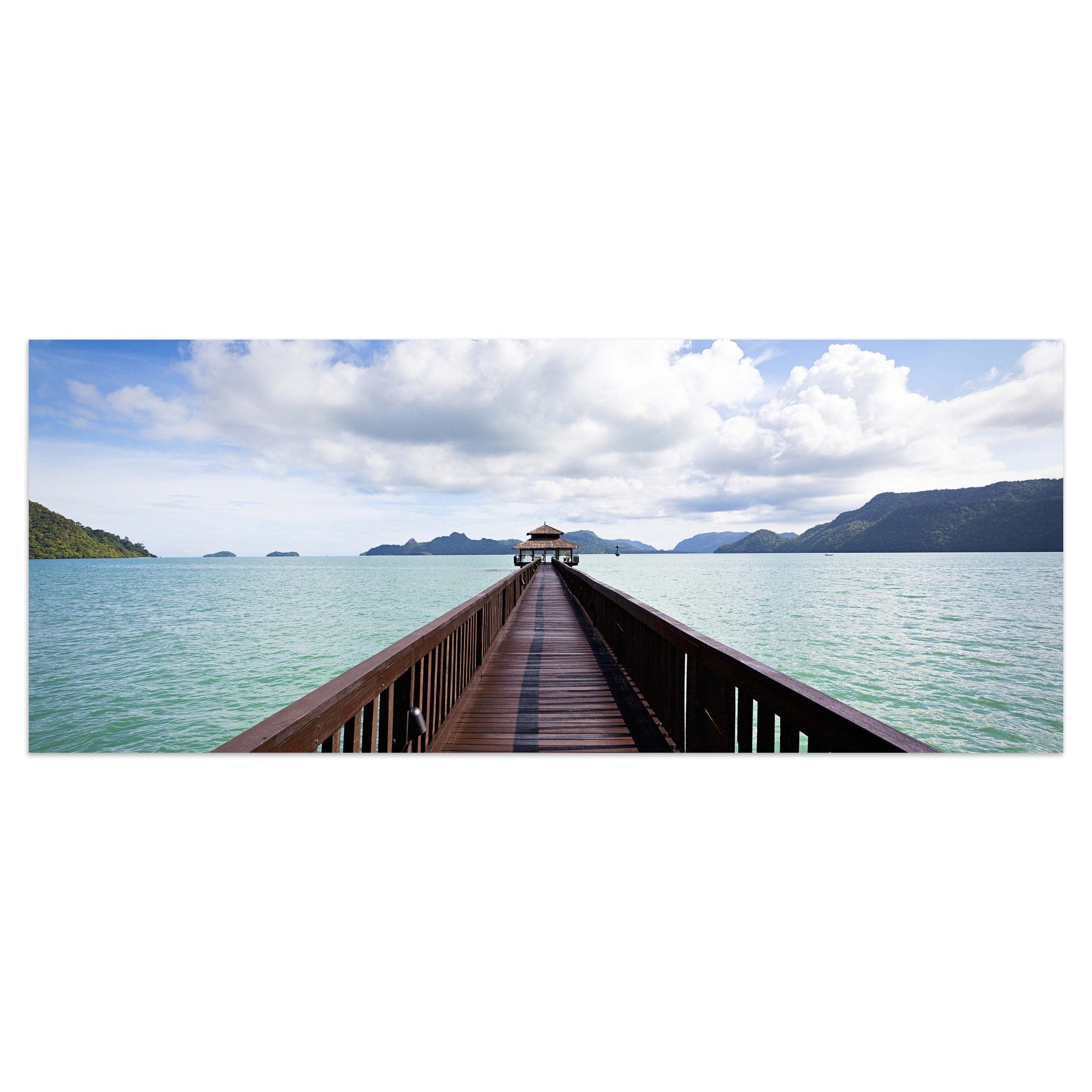 Leinwandbild Hölzerner Steg M0395 kaufen - Bild 1 Leinwandbild Hölzerner Steg M0395 kaufen - Bild 1