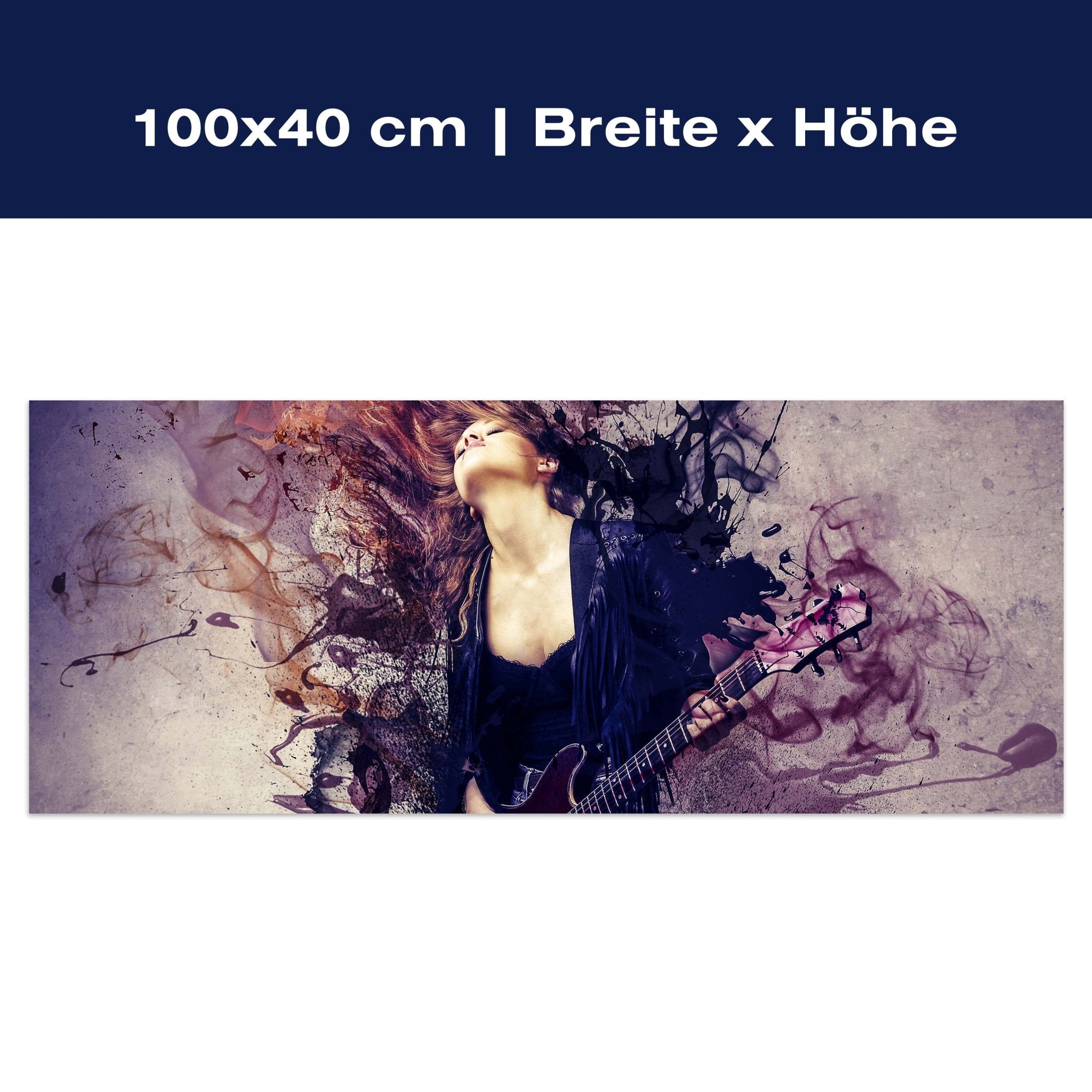 Leinwandbild Musik ist Leidenschaft M0417 Leinwandbild Musik ist Leidenschaft M0417