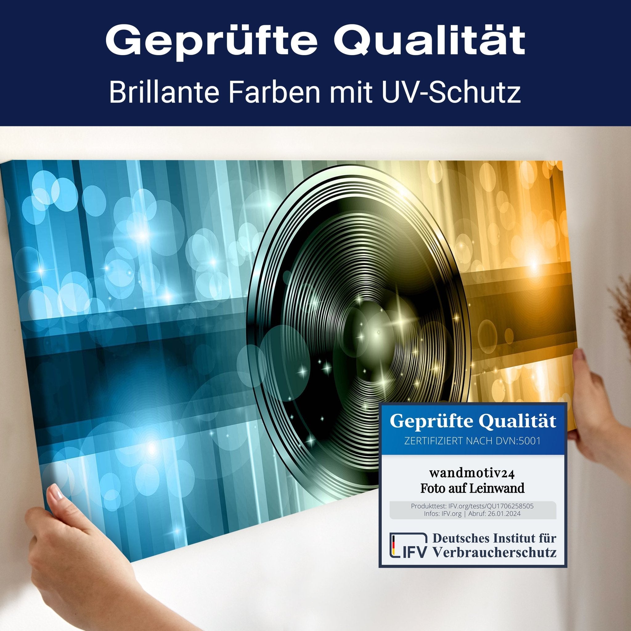 Leinwandbild Abstrakt Beat 1 M0422 kaufen - Bild 4 Leinwandbild Abstrakt Beat 1 M0422 kaufen - Bild 4