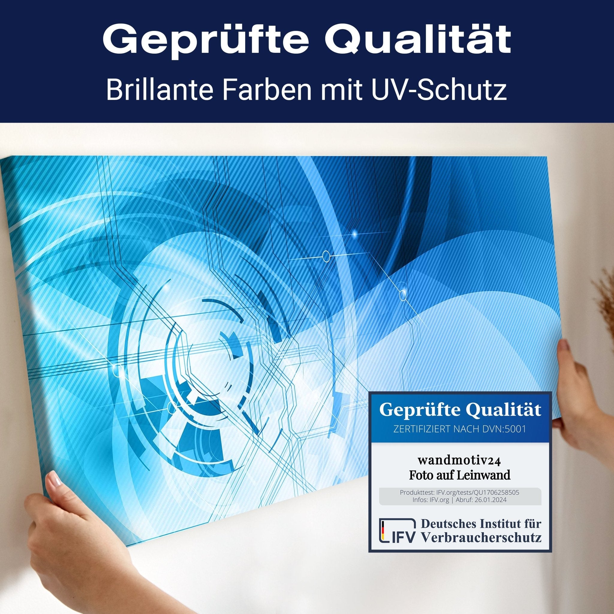 Leinwandbild Abstrakt Technik 2 M0428 kaufen - Bild 4 Leinwandbild Abstrakt Technik 2 M0428 kaufen - Bild 4