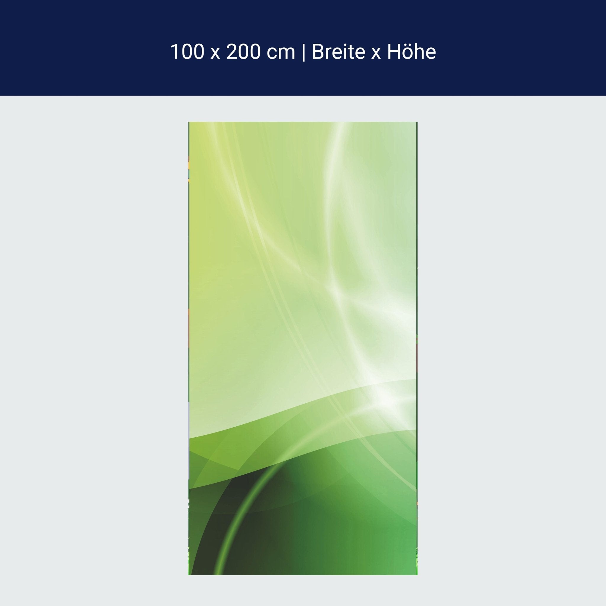 Türtapete Abstrakt Grüner Traum M0429 Türtapete Abstrakt Grüner Traum M0429