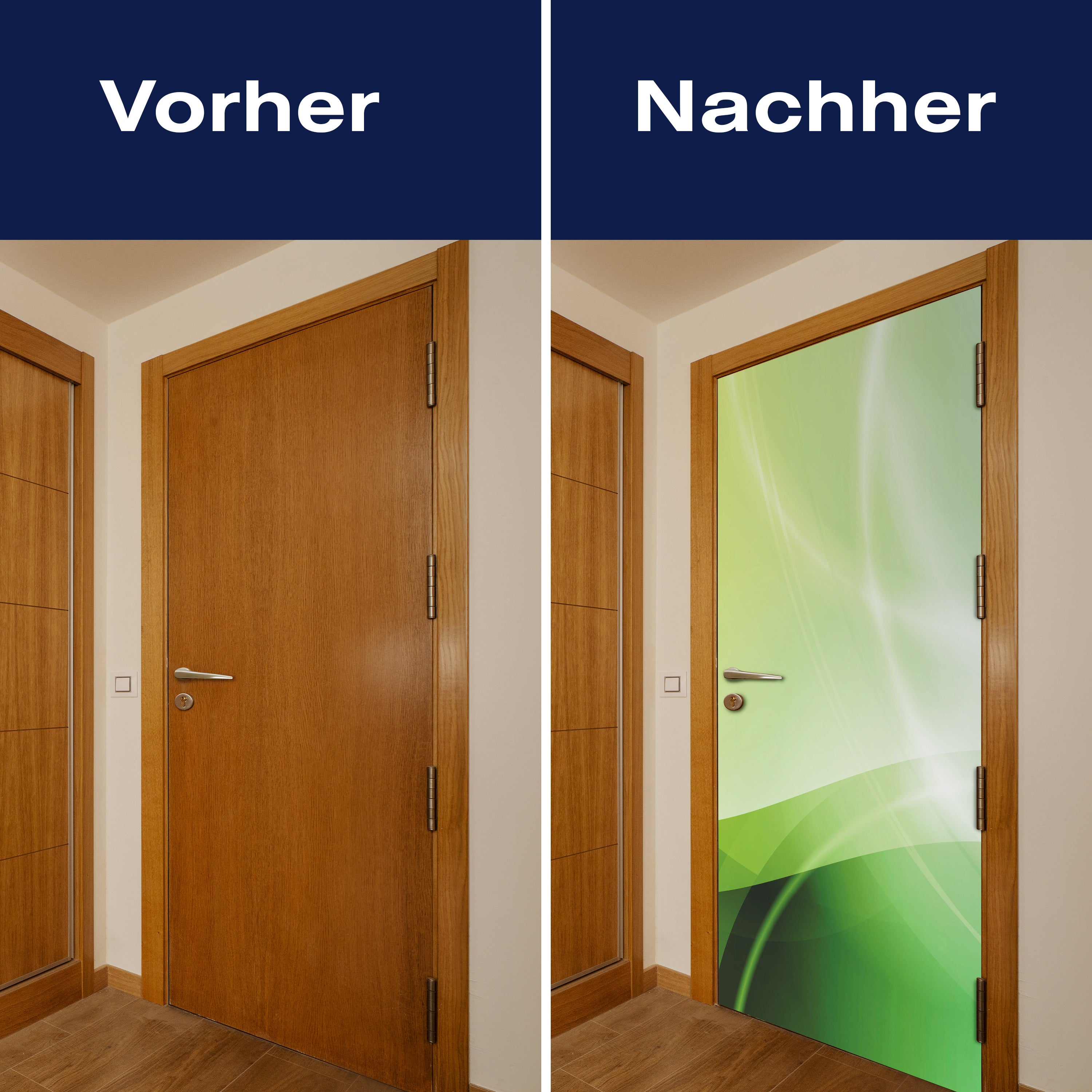 Türtapete Abstrakt Grüner Traum M0429 - Bild 10 Türtapete Abstrakt Grüner Traum M0429 - Bild 10