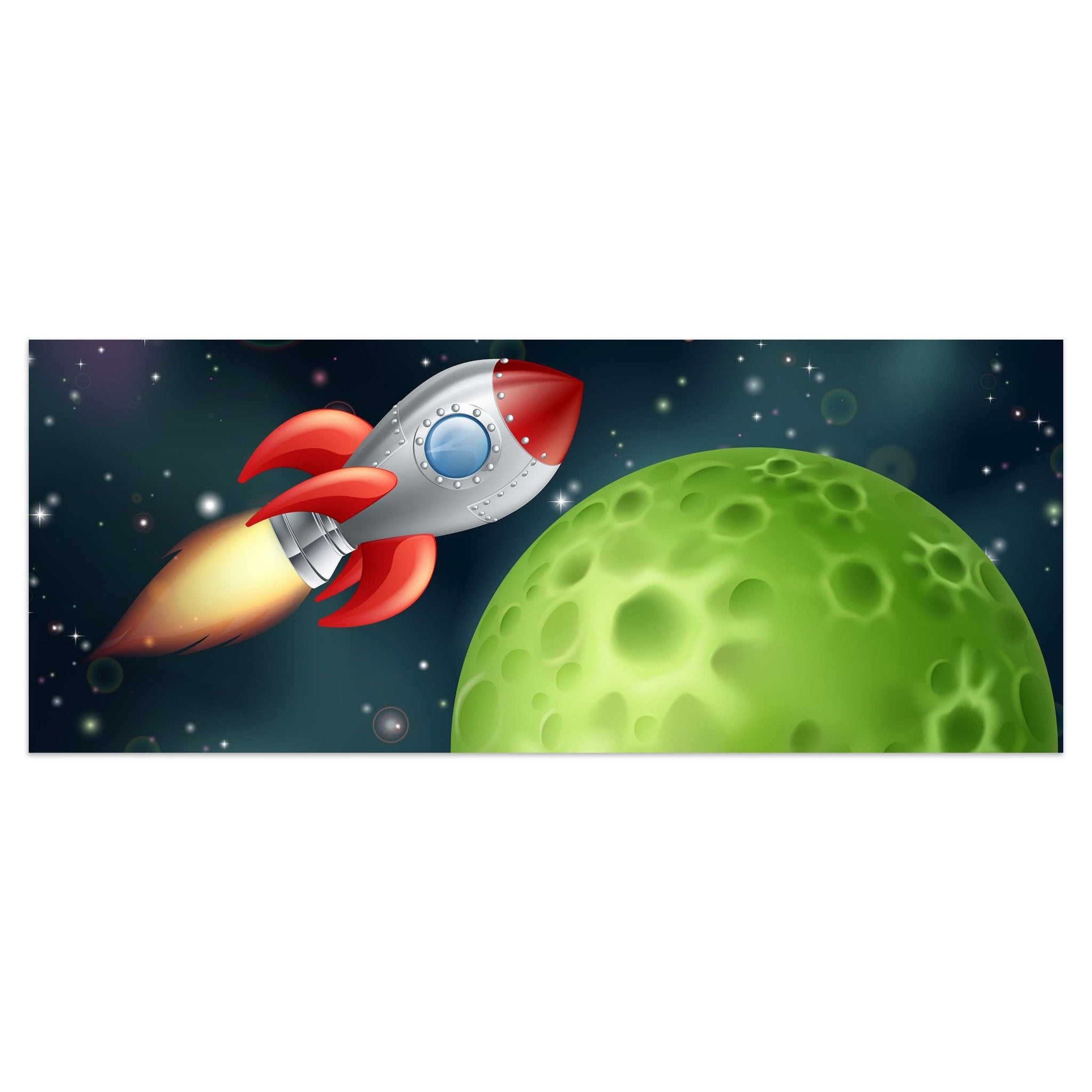 Leinwandbild Rakete im Weltall M0432 kaufen - Bild 1 Leinwandbild Rakete im Weltall M0432 kaufen - Bild 1