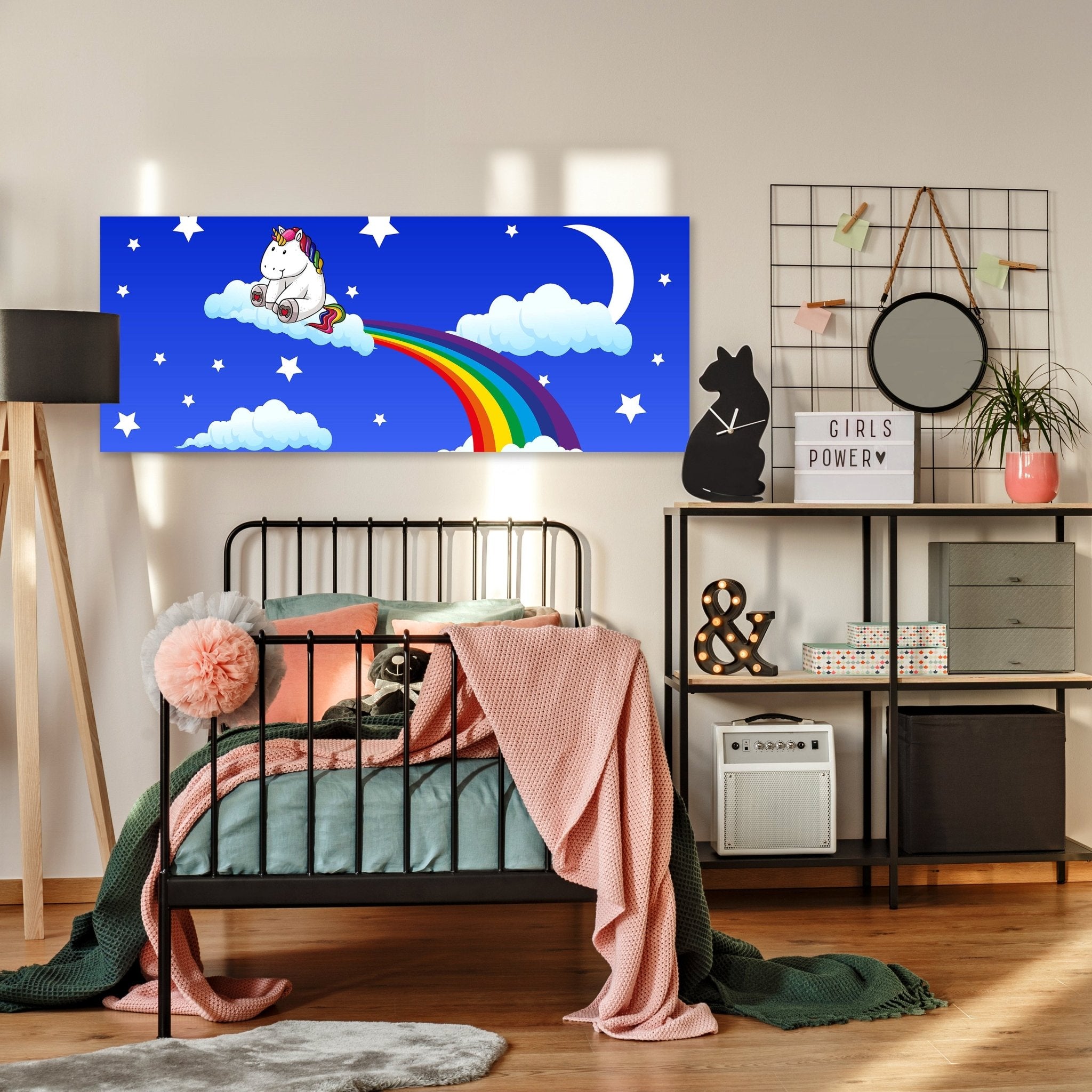 Leinwandbild Regenbogen-Einhorn M0434 kaufen - Bild 3 Leinwandbild Regenbogen-Einhorn M0434 kaufen - Bild 3