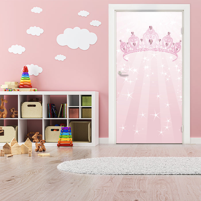 Türtapete Prinzessinnenkrone M0436 - Bild 1 Türtapete Prinzessinnenkrone M0436 - Bild 1