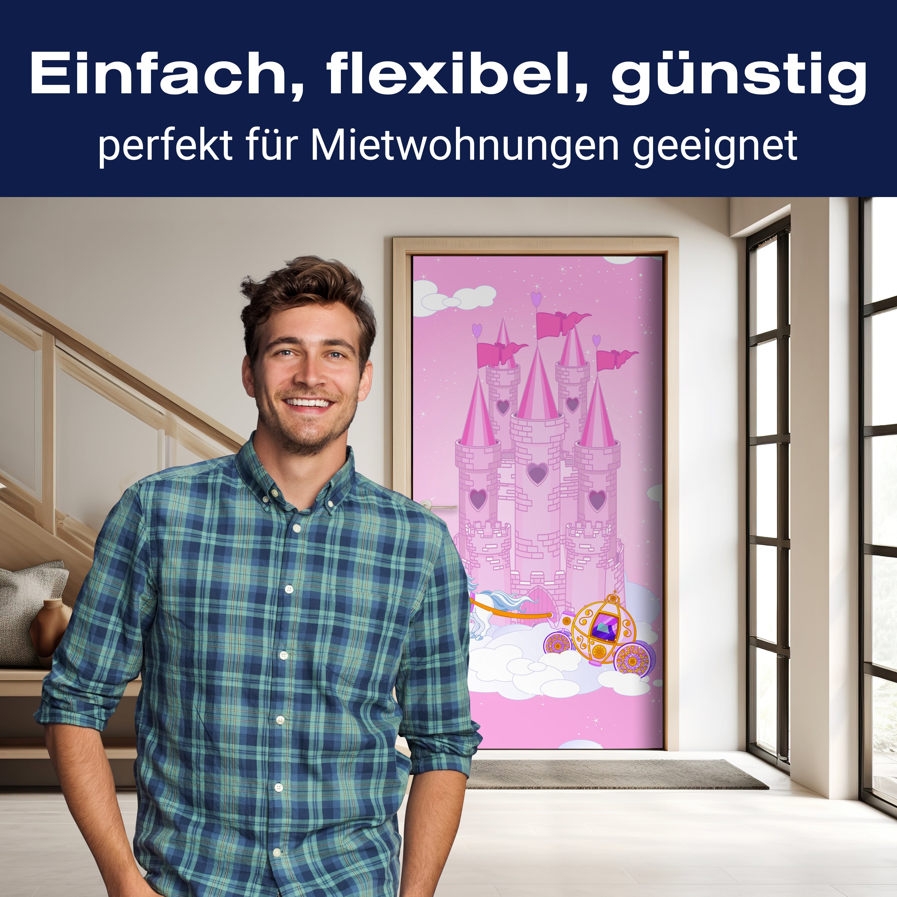 Türtapete Pferdekutsche M0437 - Bild 3 Türtapete Pferdekutsche M0437 - Bild 3