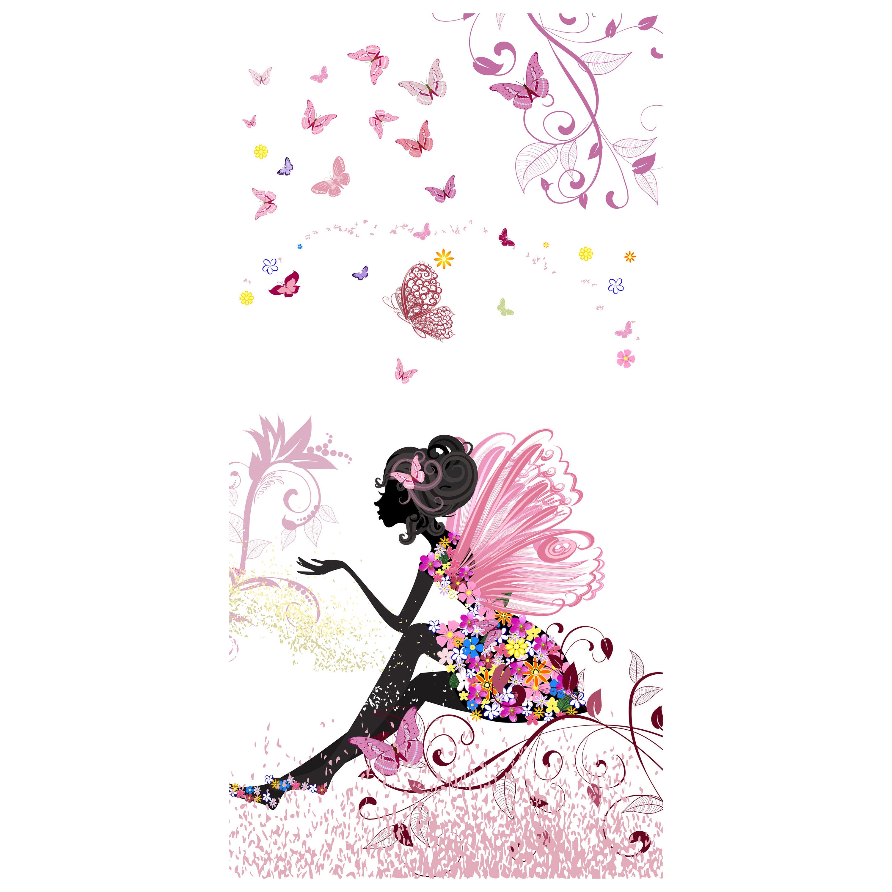 Türtapete Schmetterlingselfe M0438 - Bild 2 Türtapete Schmetterlingselfe M0438 - Bild 2