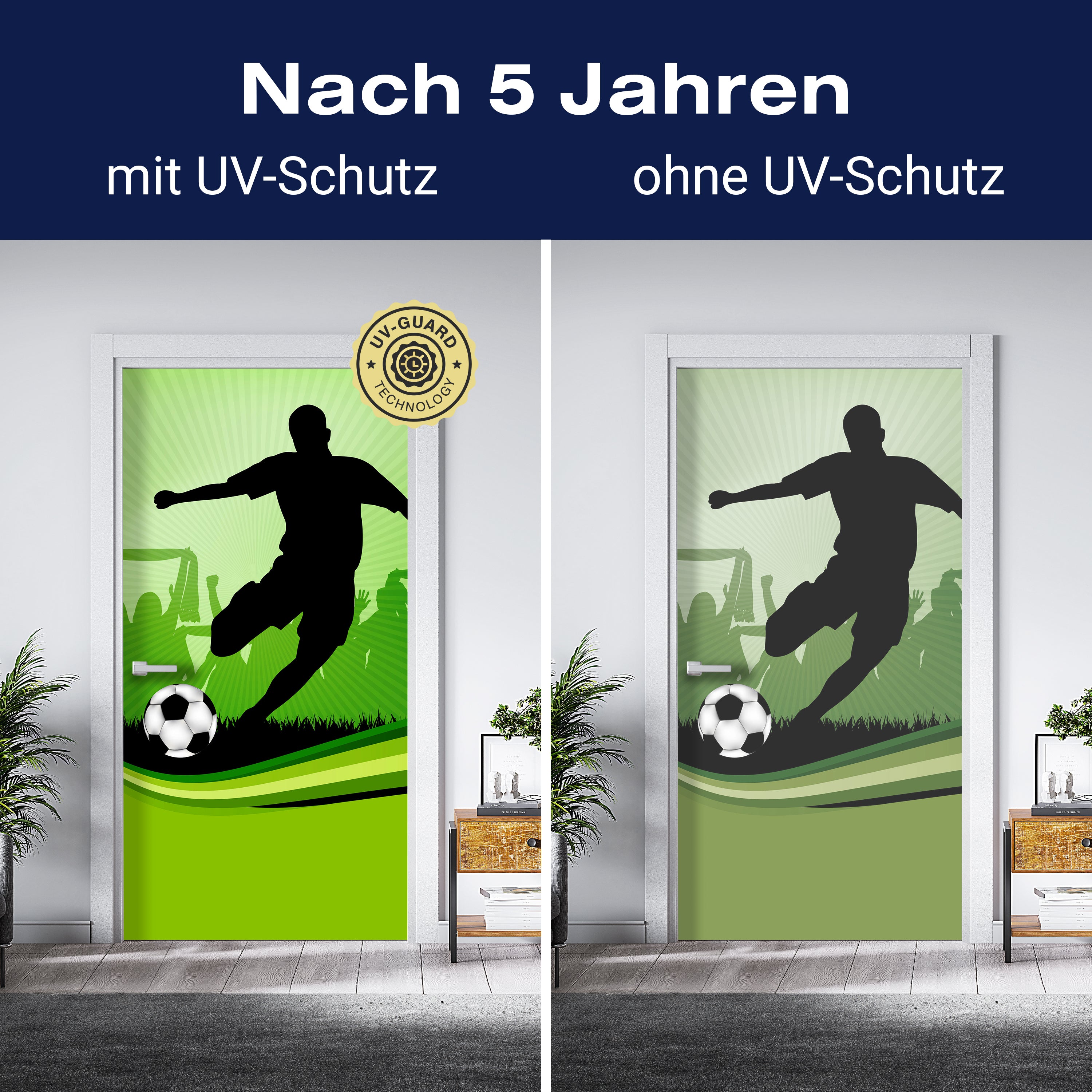 Türtapete Fussball M0439 - Bild 4 Türtapete Fussball M0439 - Bild 4