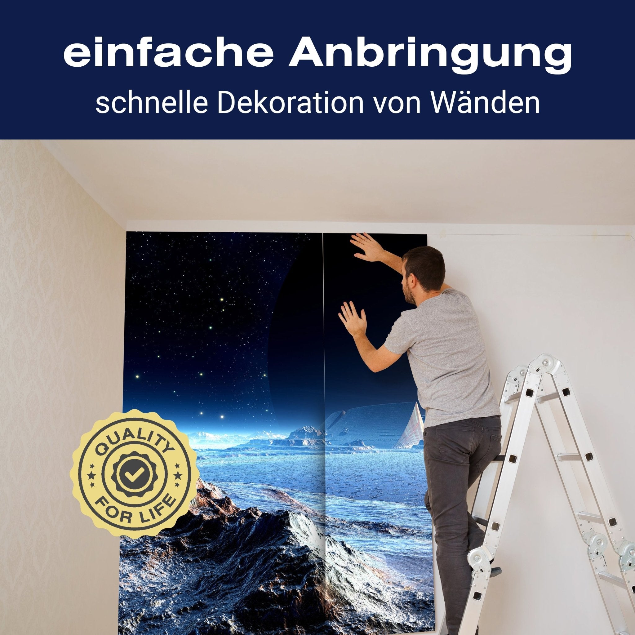 Fototapete Neuer Planet M0441 - Bild 3 Fototapete Neuer Planet M0441 - Bild 3