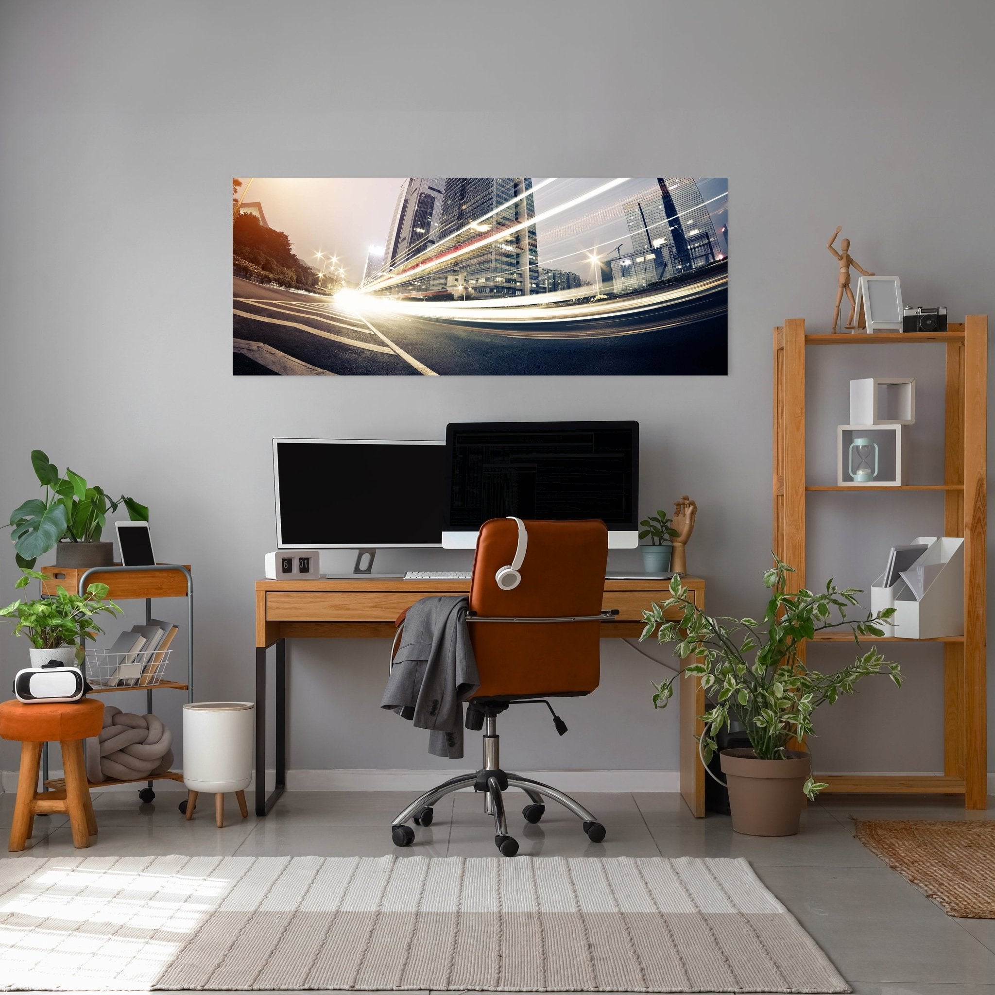 Leinwandbild City lights M0442 kaufen - Bild 3 Leinwandbild City lights M0442 kaufen - Bild 3