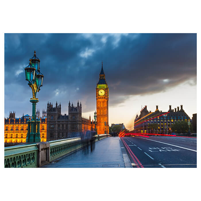 Fototapete Big Ben bei Nacht M0443 - Bild 2 Fototapete Big Ben bei Nacht M0443 - Bild 2