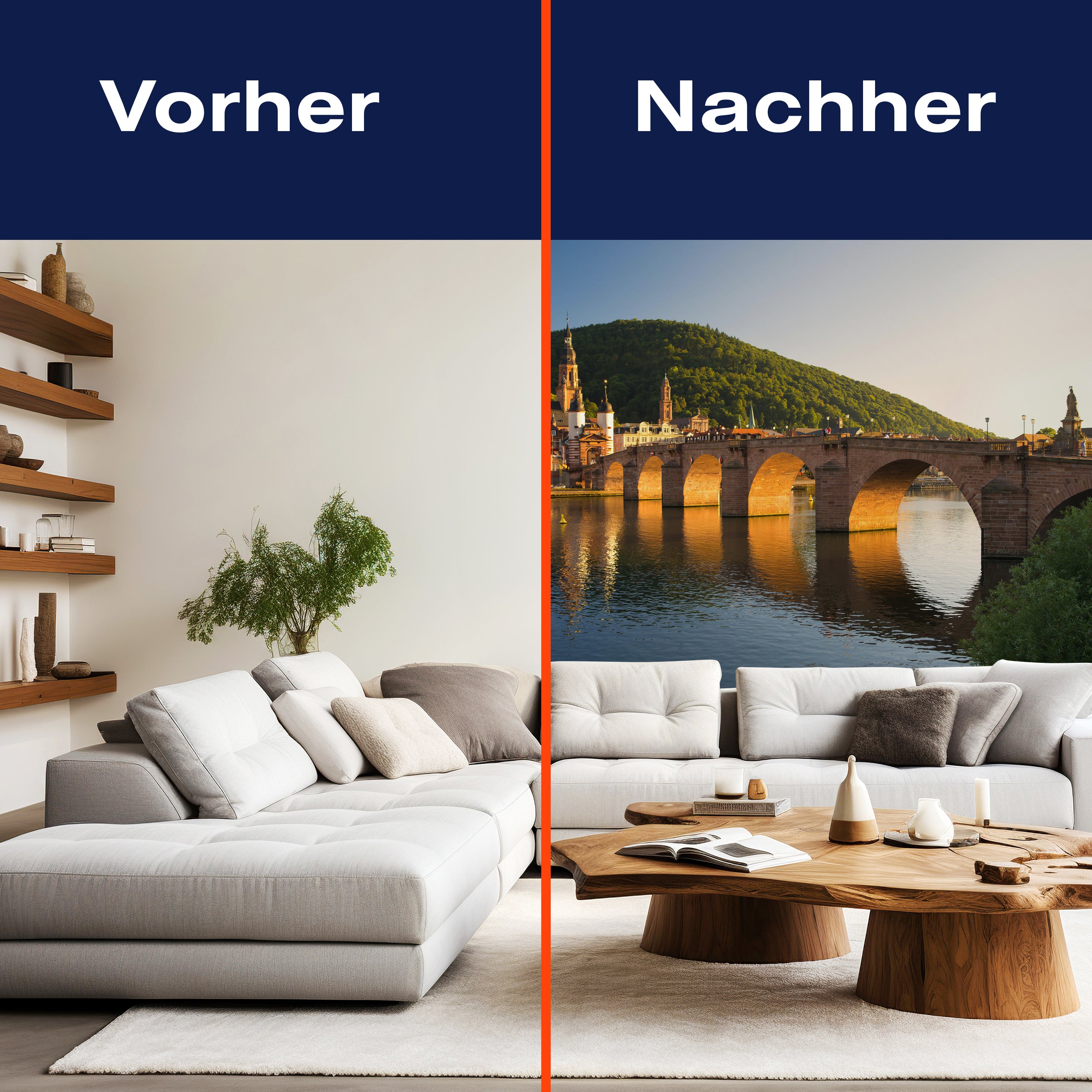 Fototapete Alte Brücke Heidelberg M0447 - Bild 9 Fototapete Alte Brücke Heidelberg M0447 - Bild 9