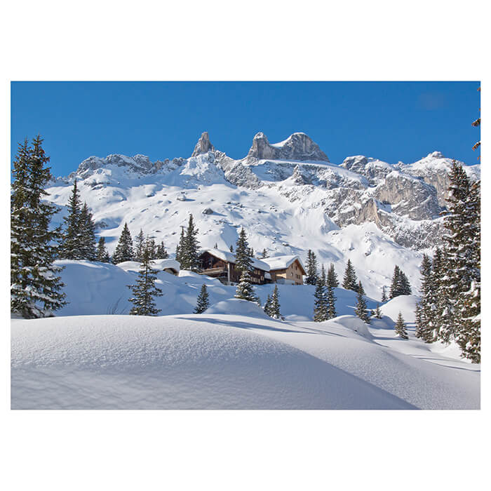 Fototapete Verschneite Alpen M0454 - Bild 2 Fototapete Verschneite Alpen M0454 - Bild 2