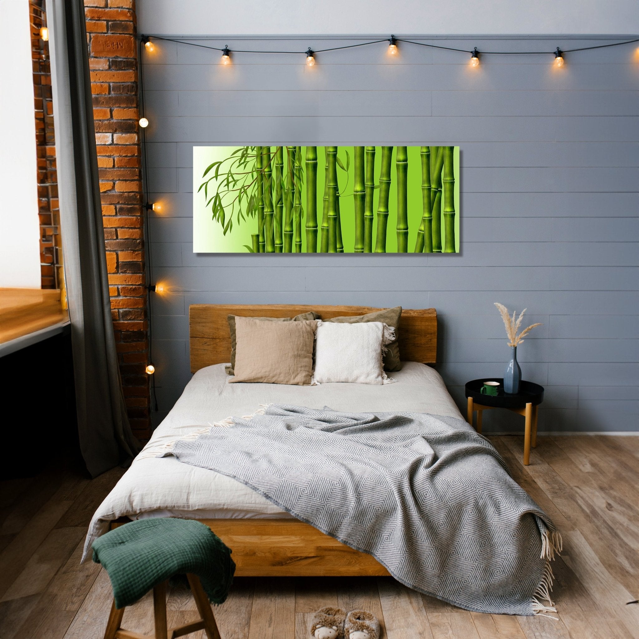 Leinwandbild Bambuszweige M0461 kaufen - Bild 2 Leinwandbild Bambuszweige M0461 kaufen - Bild 2