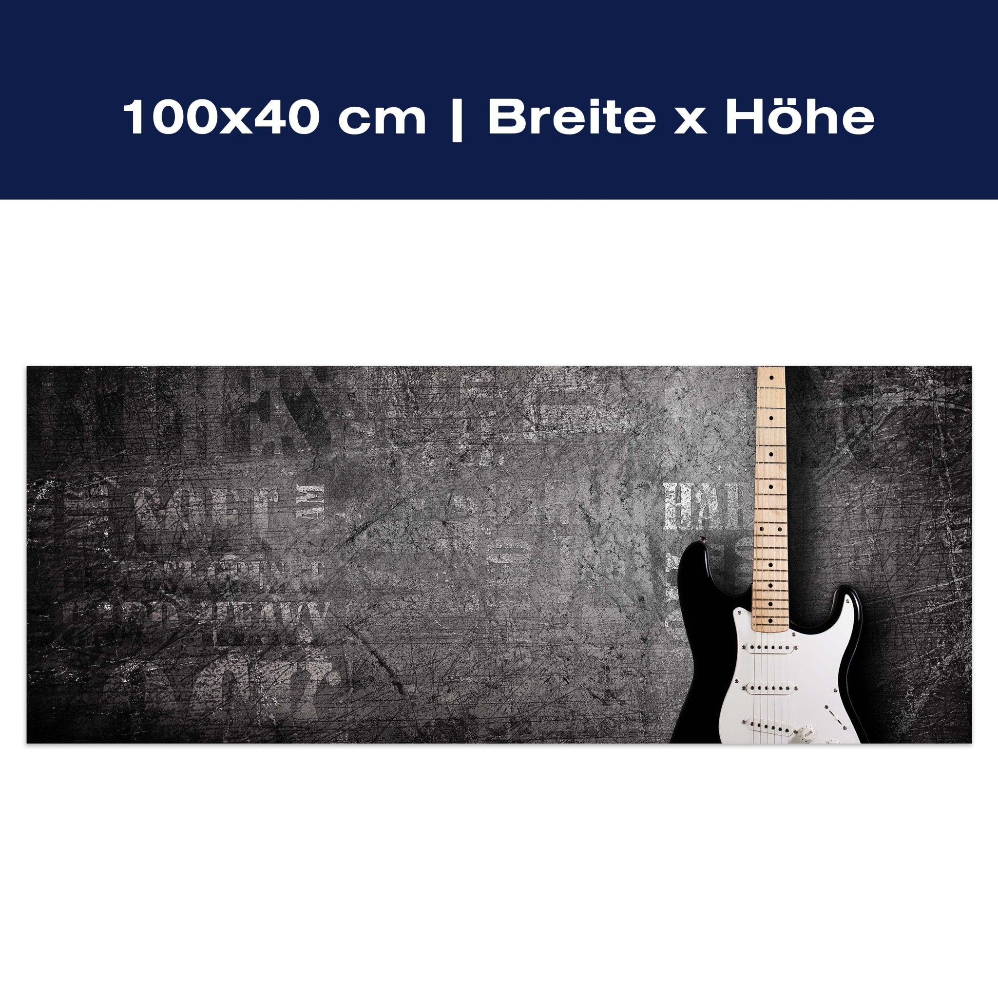 Leinwandbild E-Gitarre M0466 Leinwandbild E-Gitarre M0466