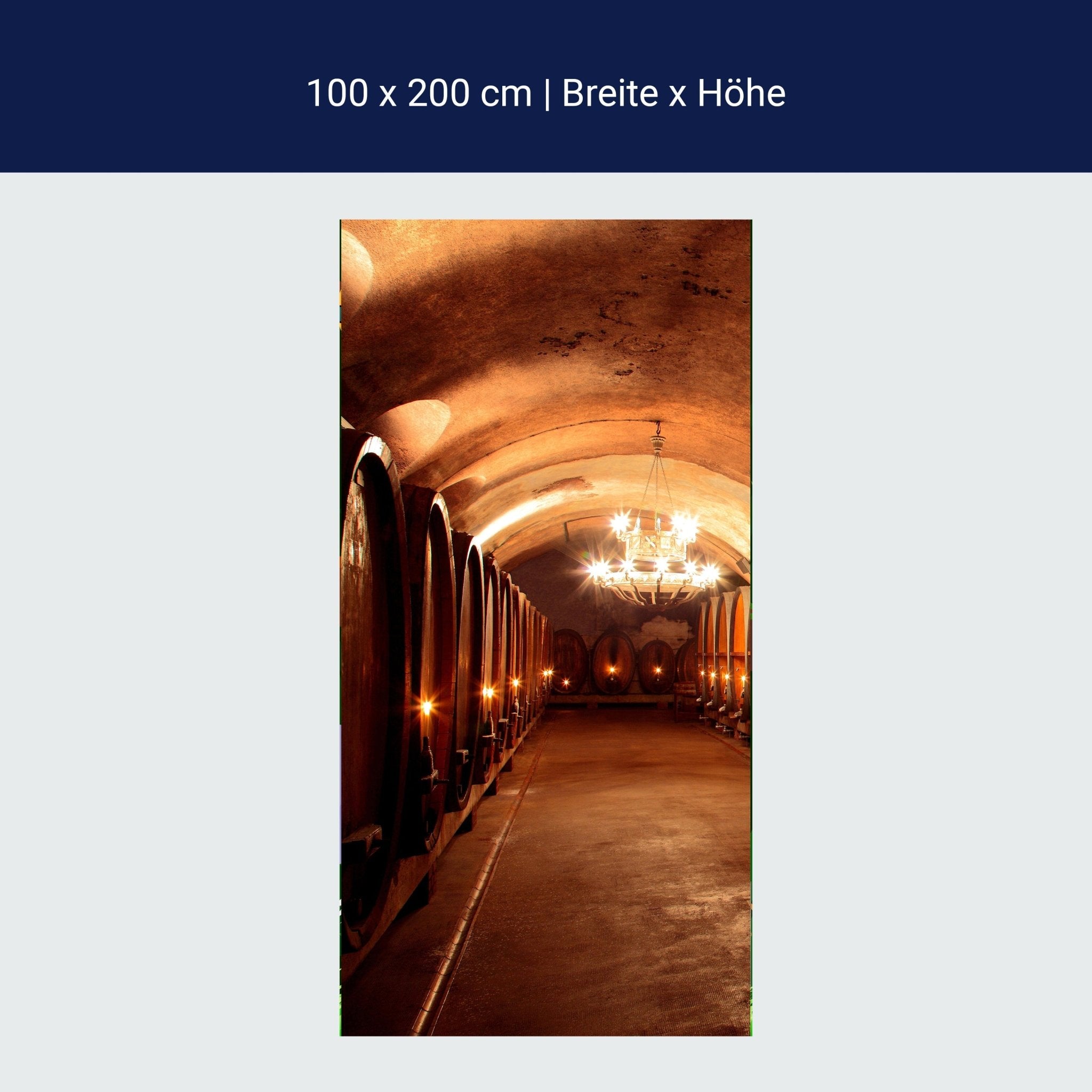 Türtapete Weinkeller M0467 Türtapete Weinkeller M0467