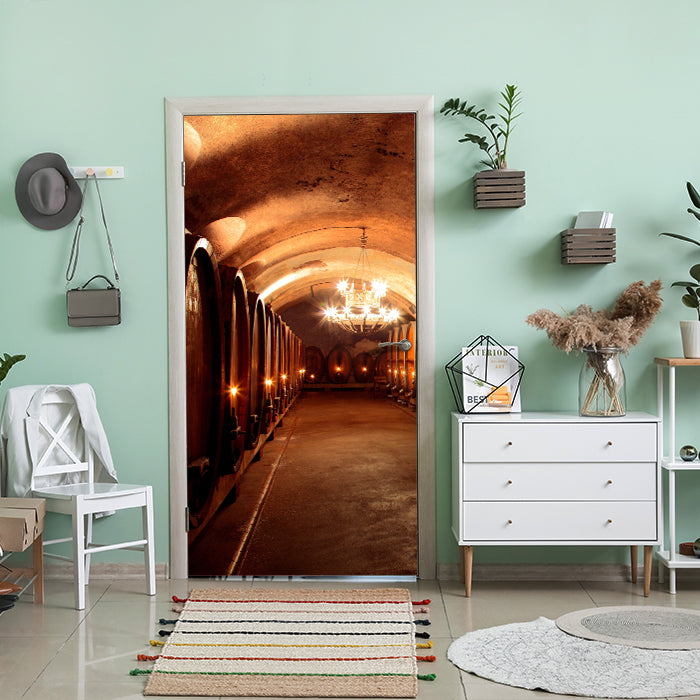 Türtapete Weinkeller M0467 - Bild 1 Türtapete Weinkeller M0467 - Bild 1